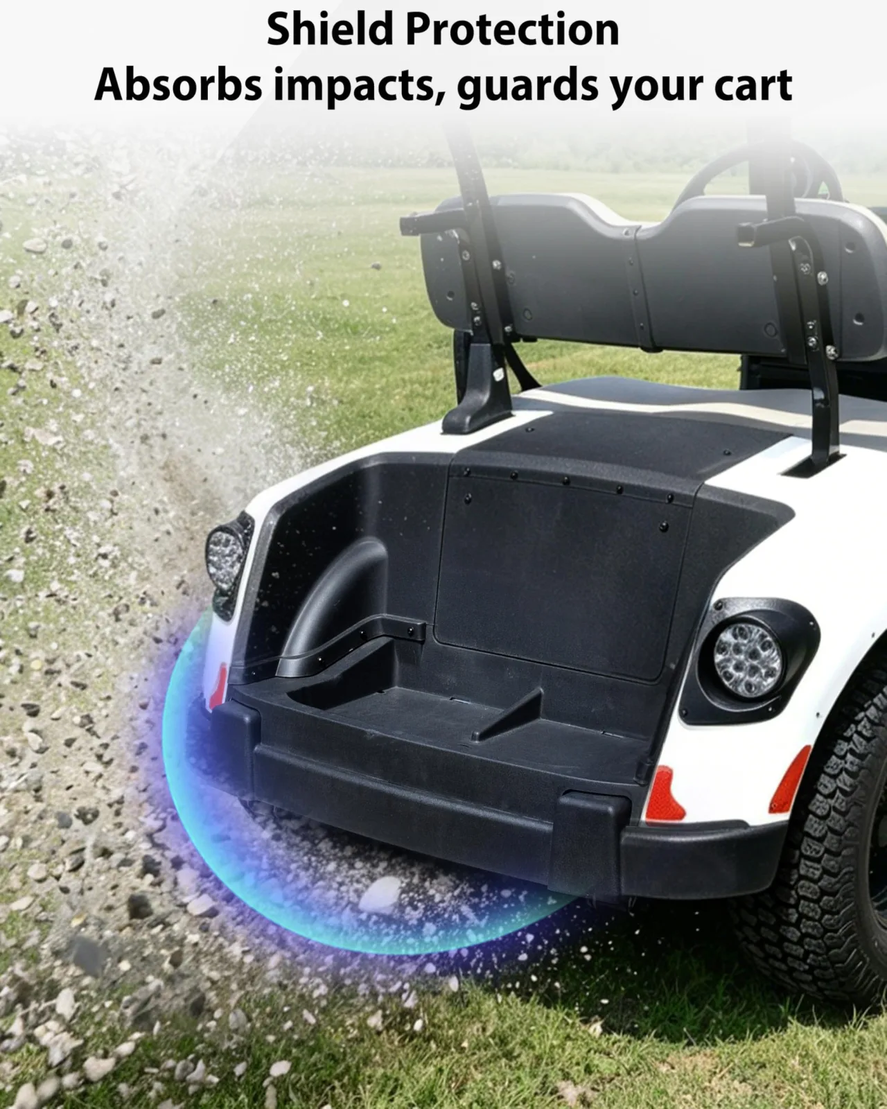 SAUTVS Rear Bumper for E-Z-GO RXV and Valor image 3