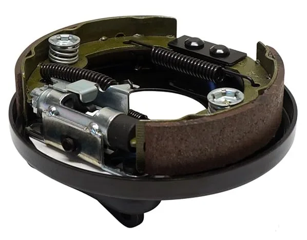ACED Parts Driver-Side Brake Backing Plate Assembly with Shoes for E-Z-GO (1996+) & Club Car (1995+) image 2