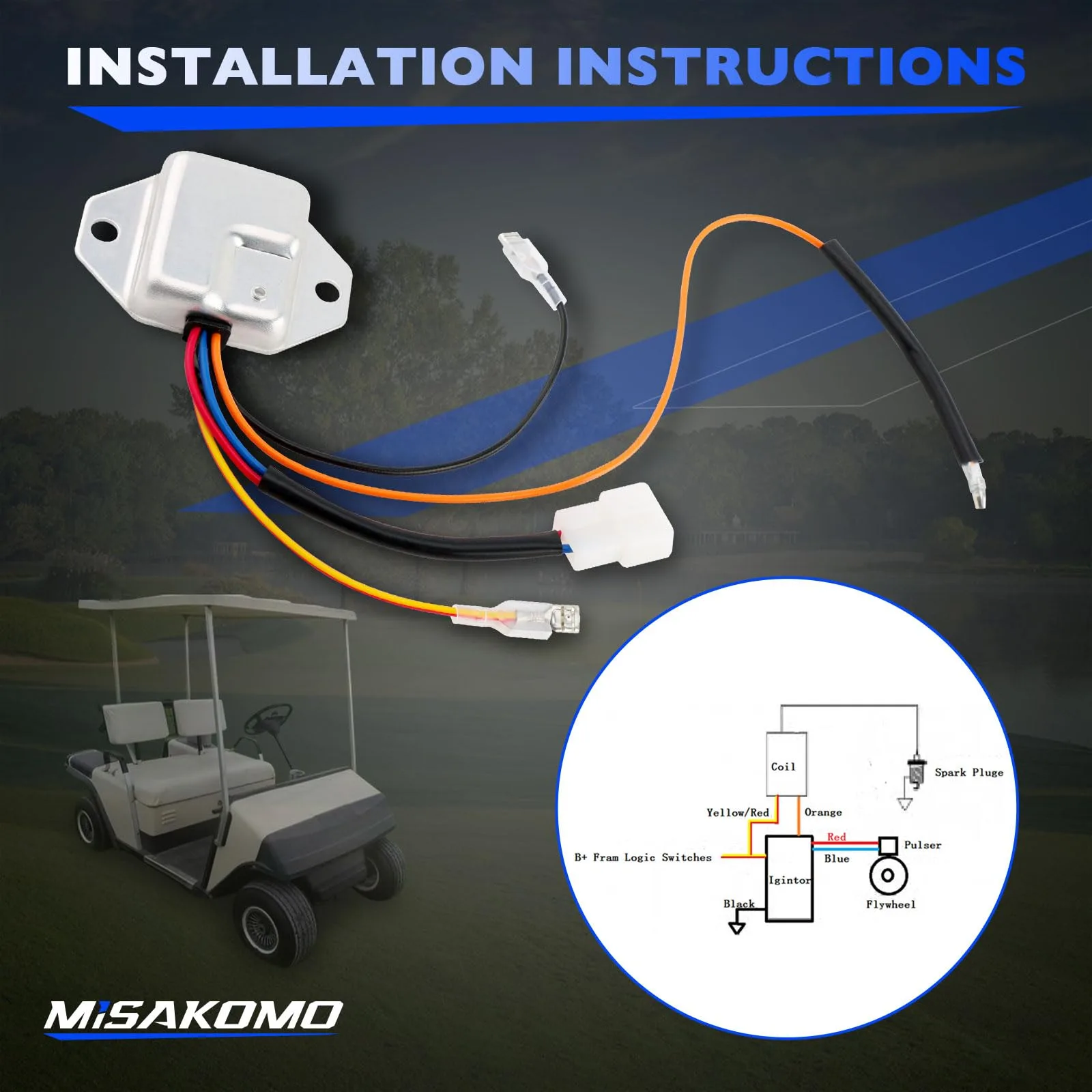Misakomo A1997 Engine Igniter for E-Z-GO Marathon image 2