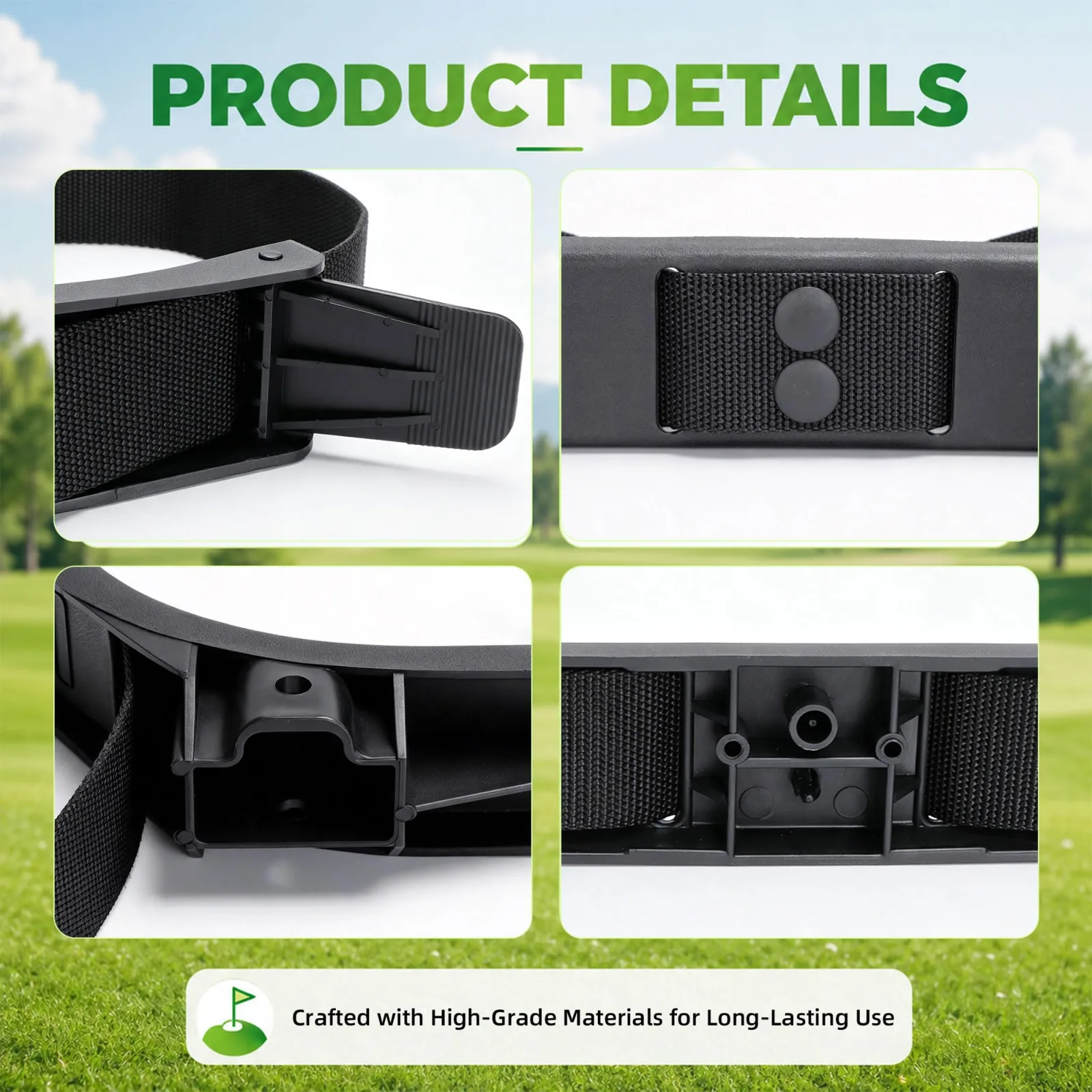 Roykaw G-0754 Rear Bag Holder for Club Car DS image 4