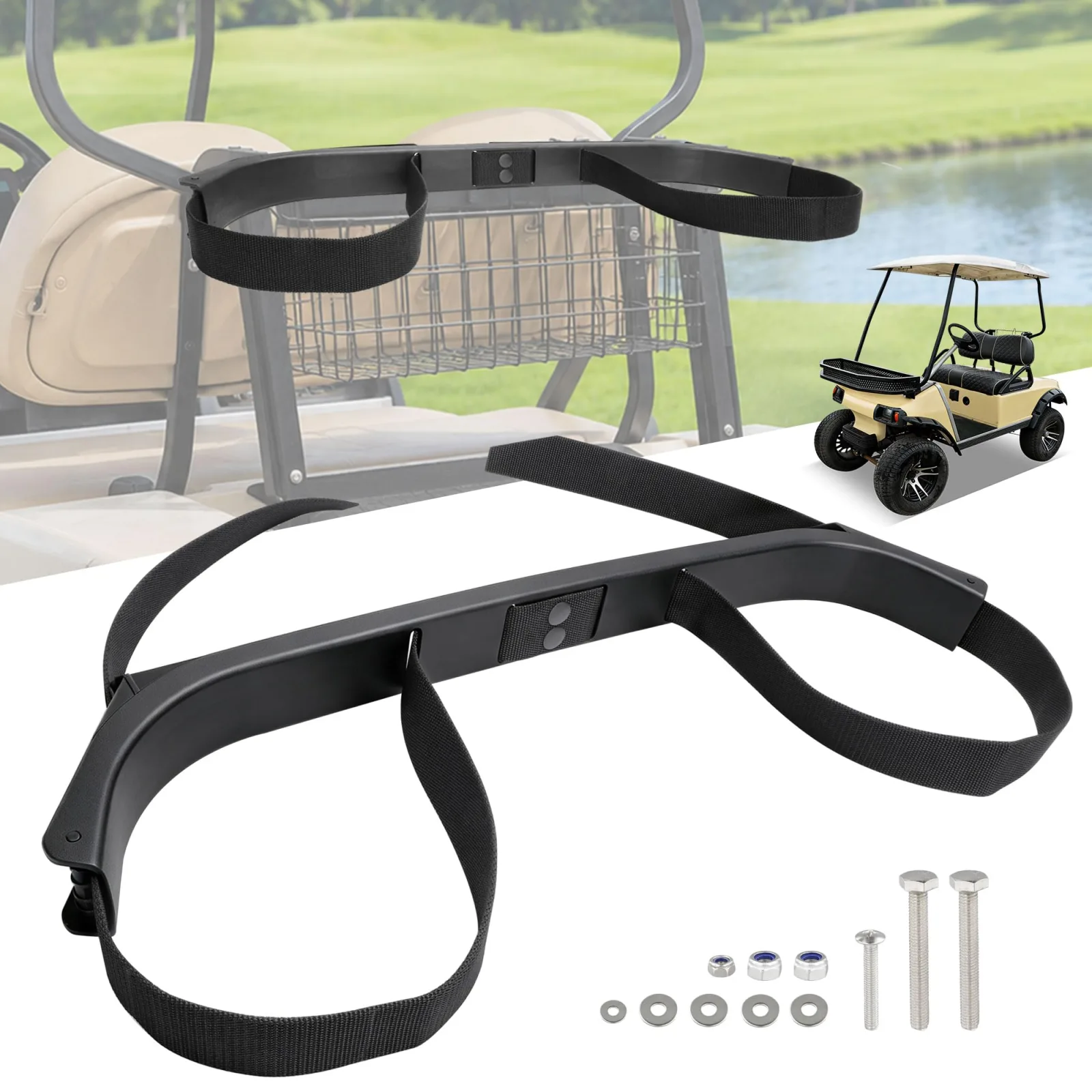 Roykaw G-0754 Rear Bag Holder for Club Car DS