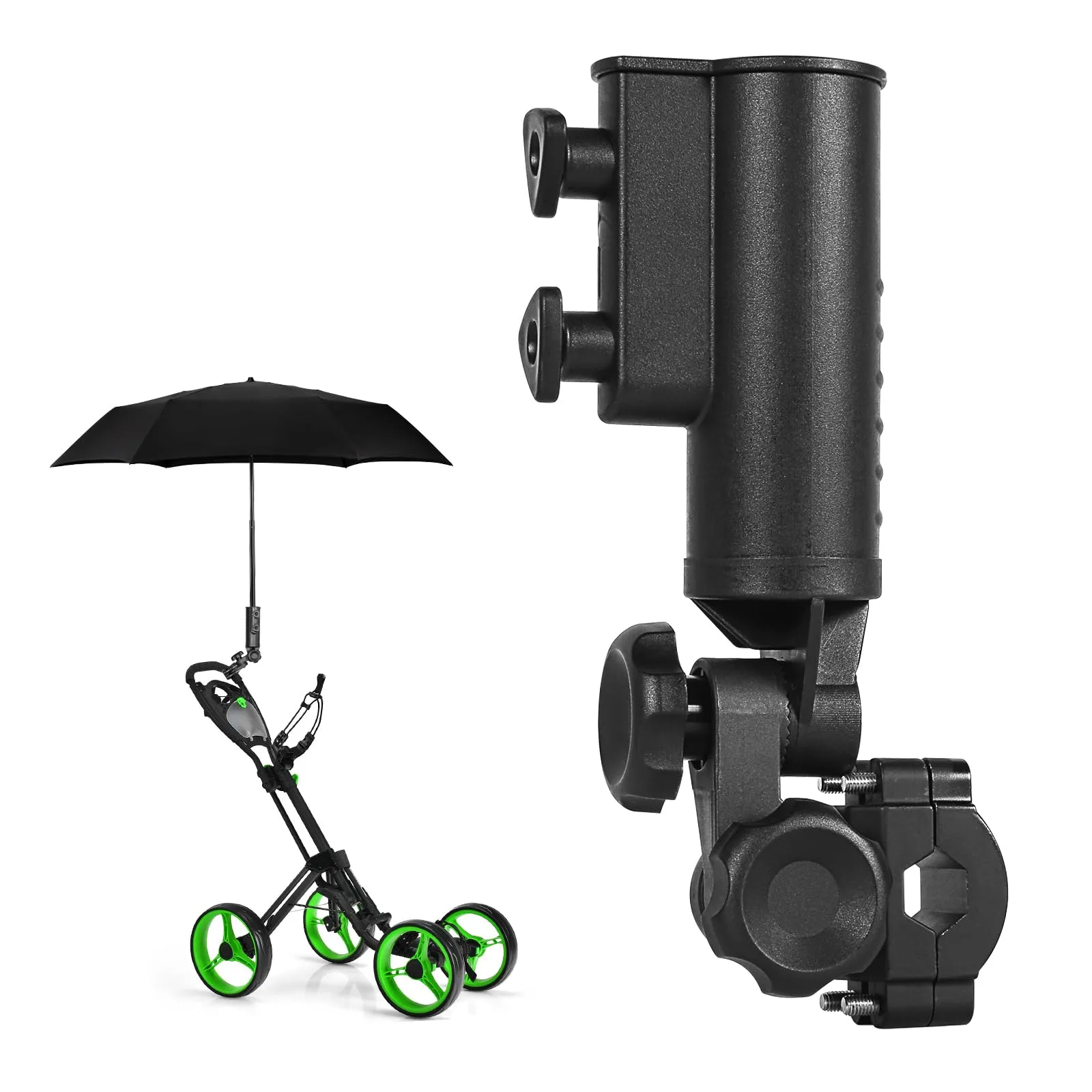 WEIMELL Adjustable Golf Cart Umbrella Holder