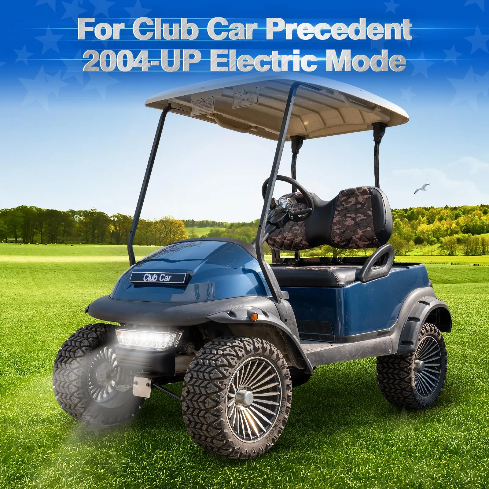 NOKINS LED Headlight and Bumper Kit for Club Car Precedent image 3