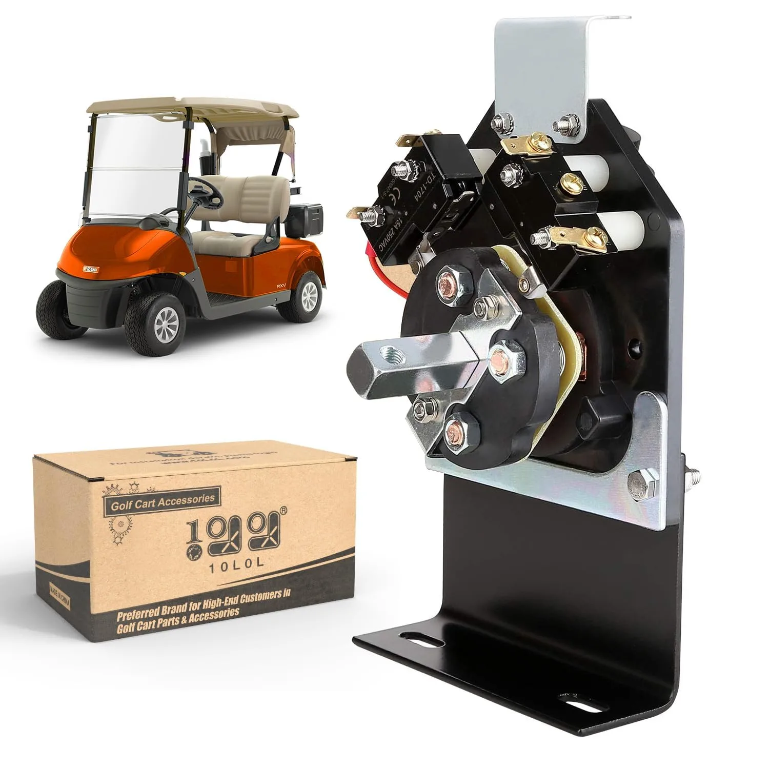 10L0L Forward/Reverse Switch Assembly for E-Z-GO Marathon 36V (25259-G2)