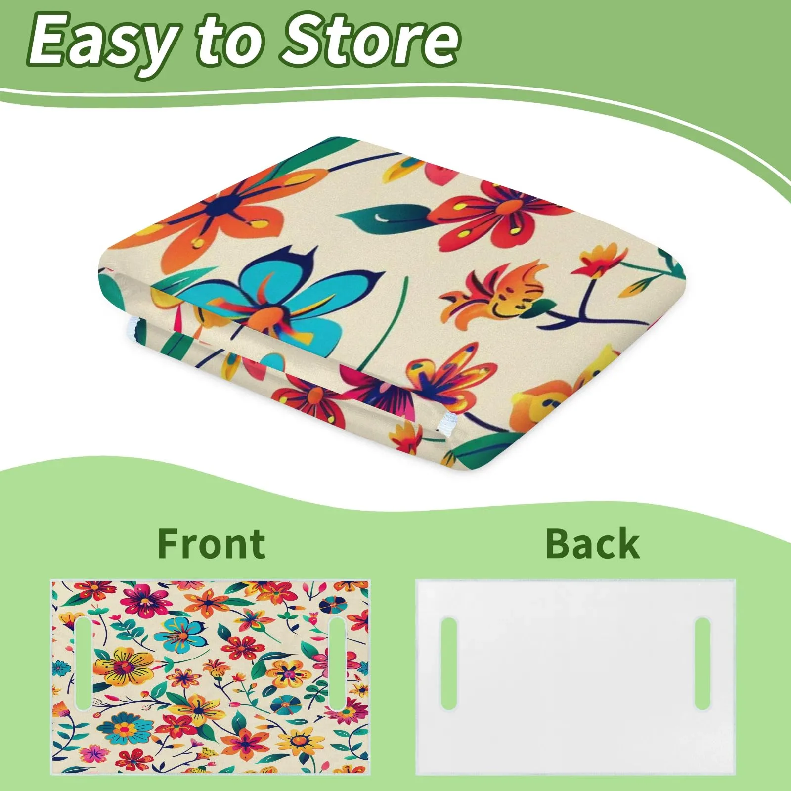 Tiveruda Floral Wildflowers Golf Cart Seat Cover image 4