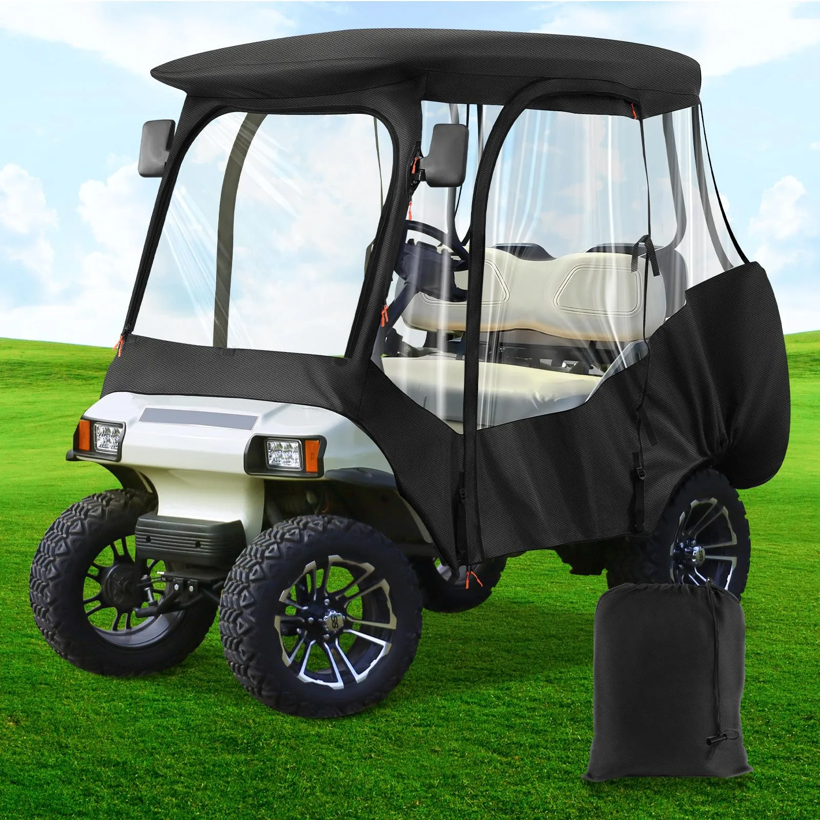 DRIVE UP Club Car DS Golf Cart Enclosure C0039