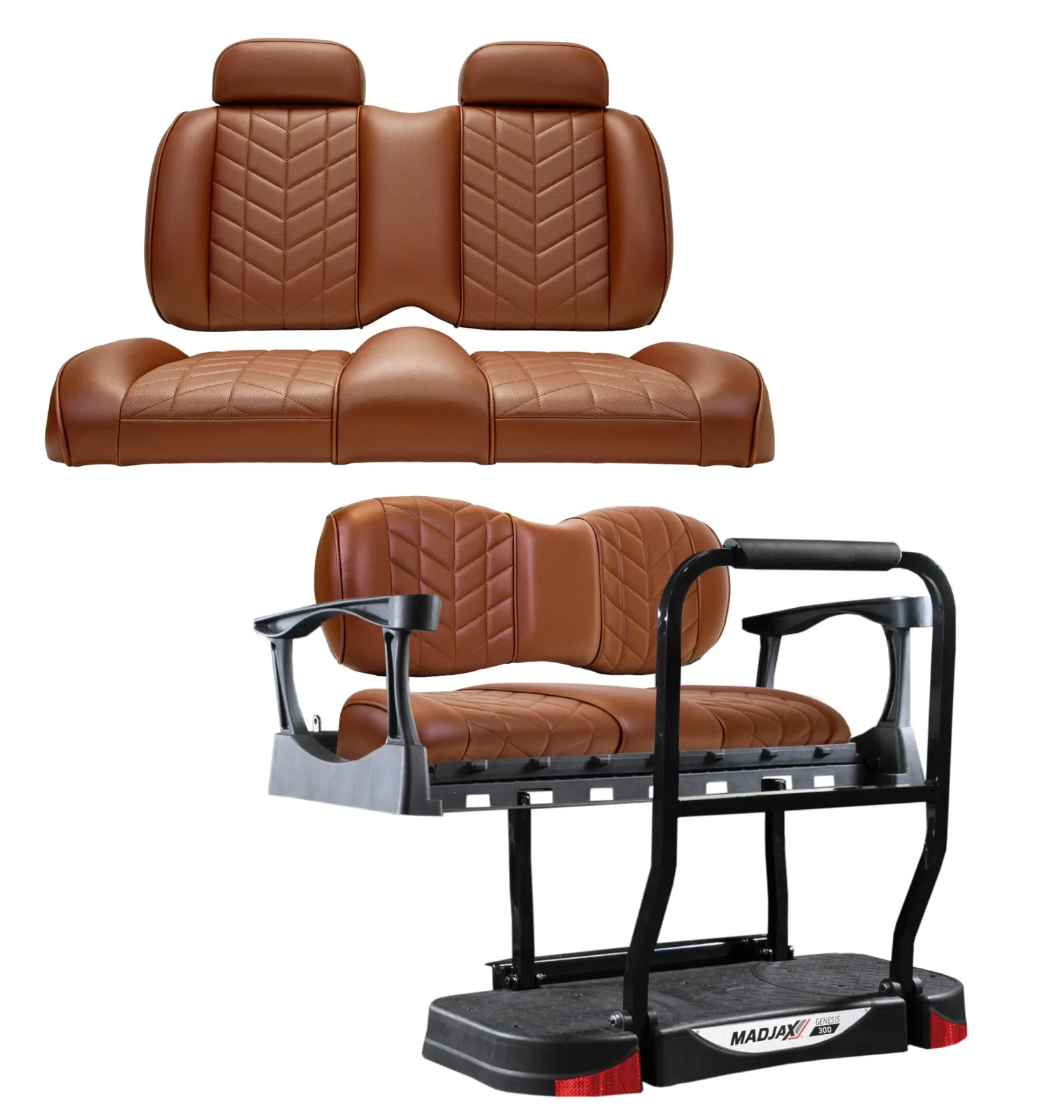 MADJAX Aviator Front & Rear Seat Cushion Kit with Genesis 300 Rear Seat Kit – 10-635KIT+TXTG300