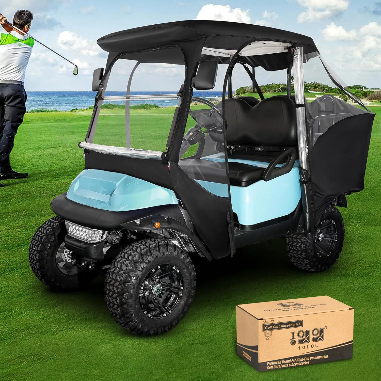 10L0L Enclosure for Club Car Precedent & Tempo 4-Passenger