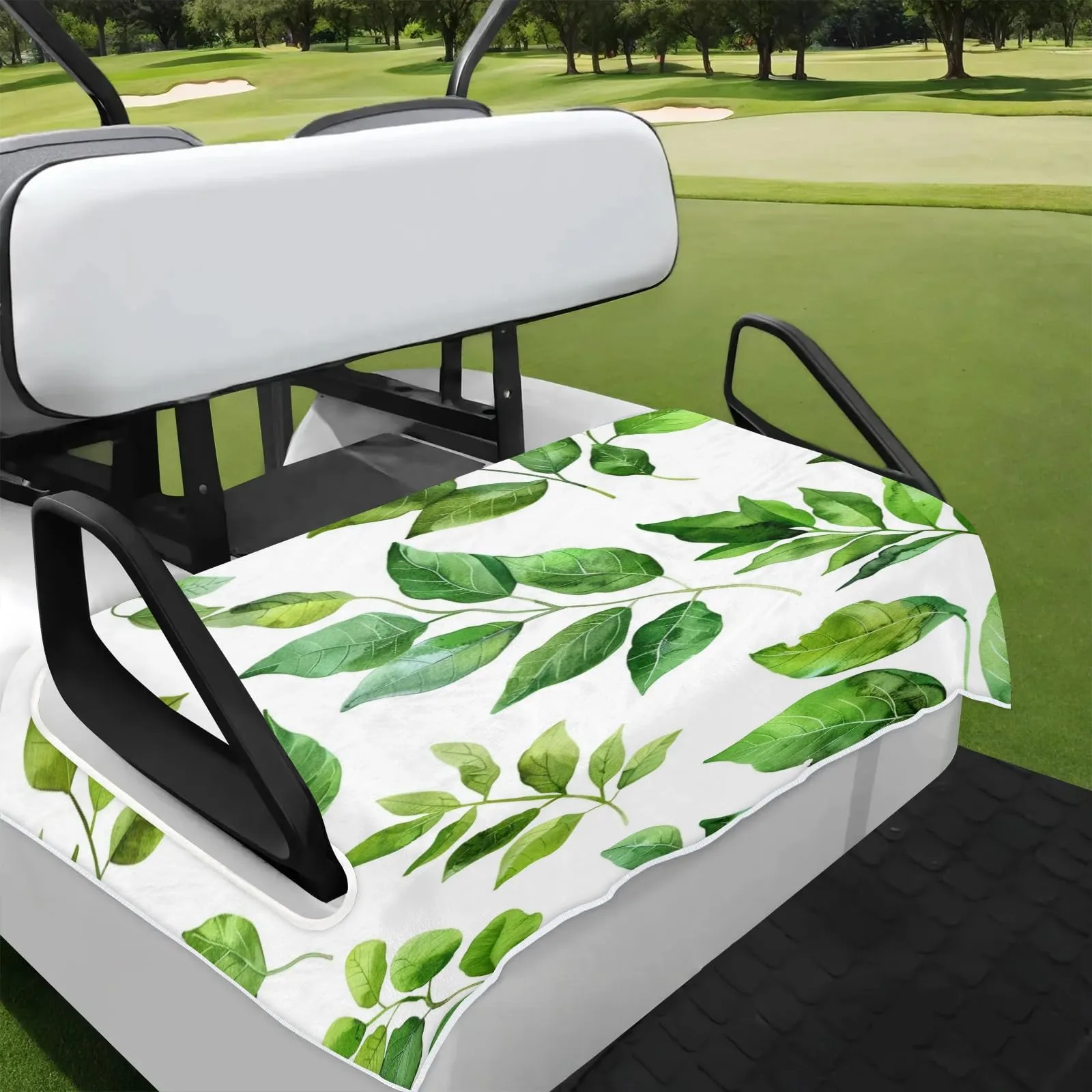 Tiveruda 51" x 31" Universal 2-Person Golf Cart Seat Cover