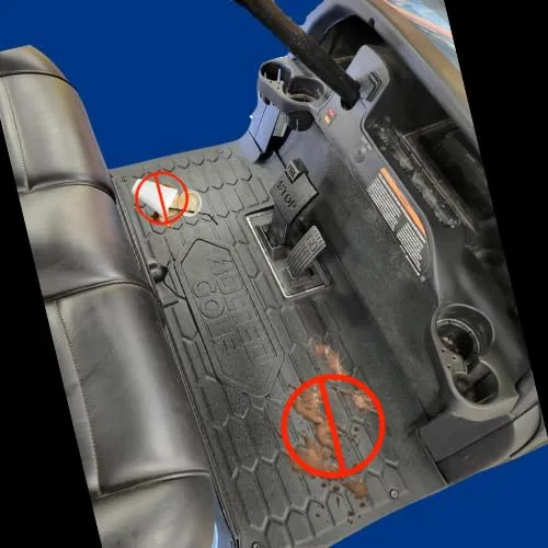 Club Car Precedent Tempo Onward Golf Cart Floor Mat 99621 image 3