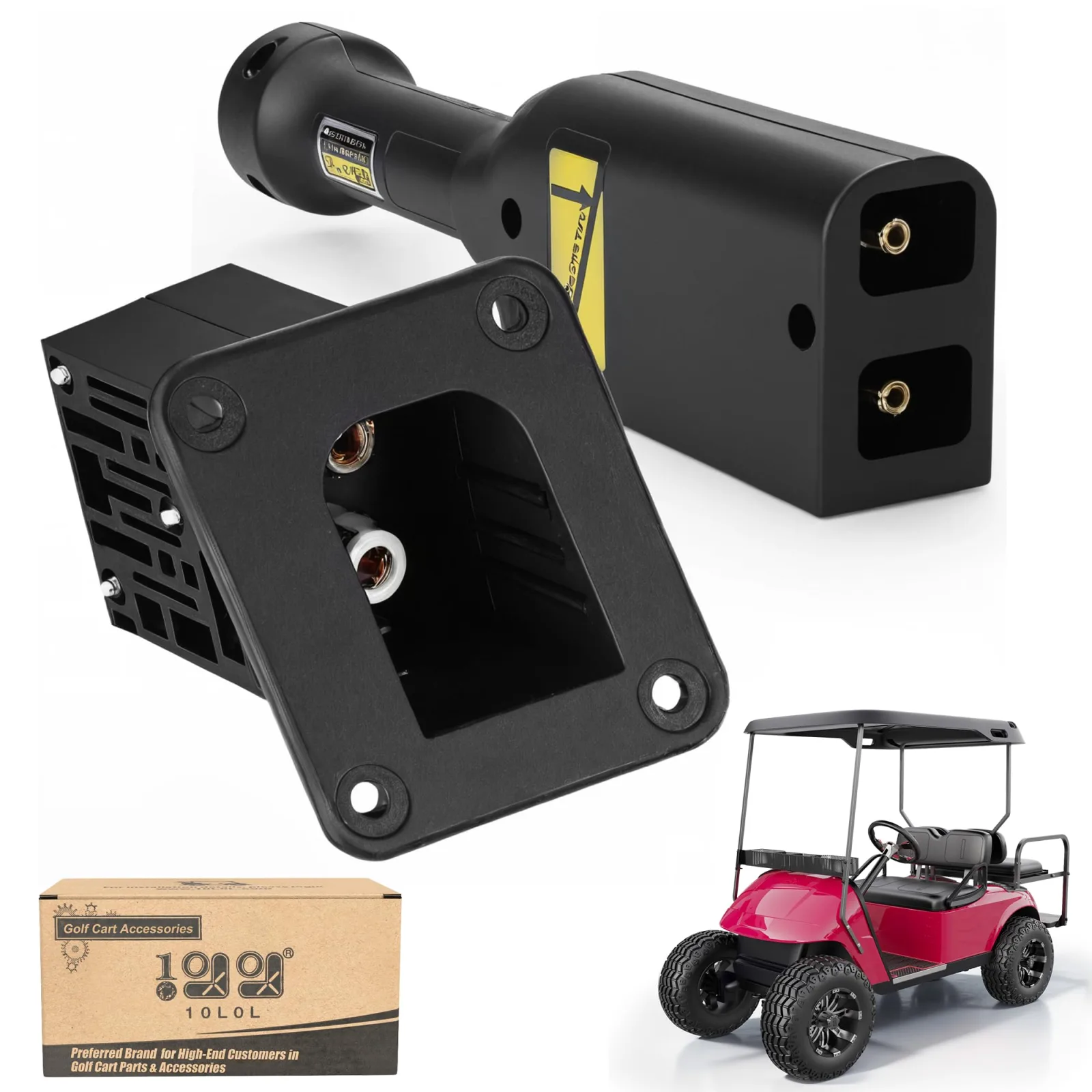 10L0L 36V PowerWise Charger Receptacle for EZGO