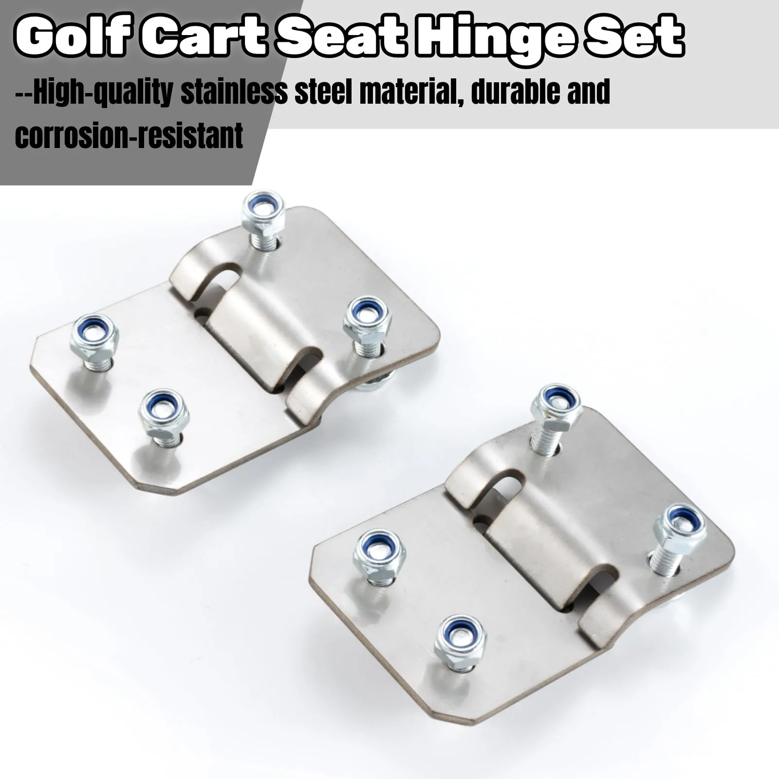 GFHUREB Seat Hinge Set for Club Car DS Golf Carts image 2