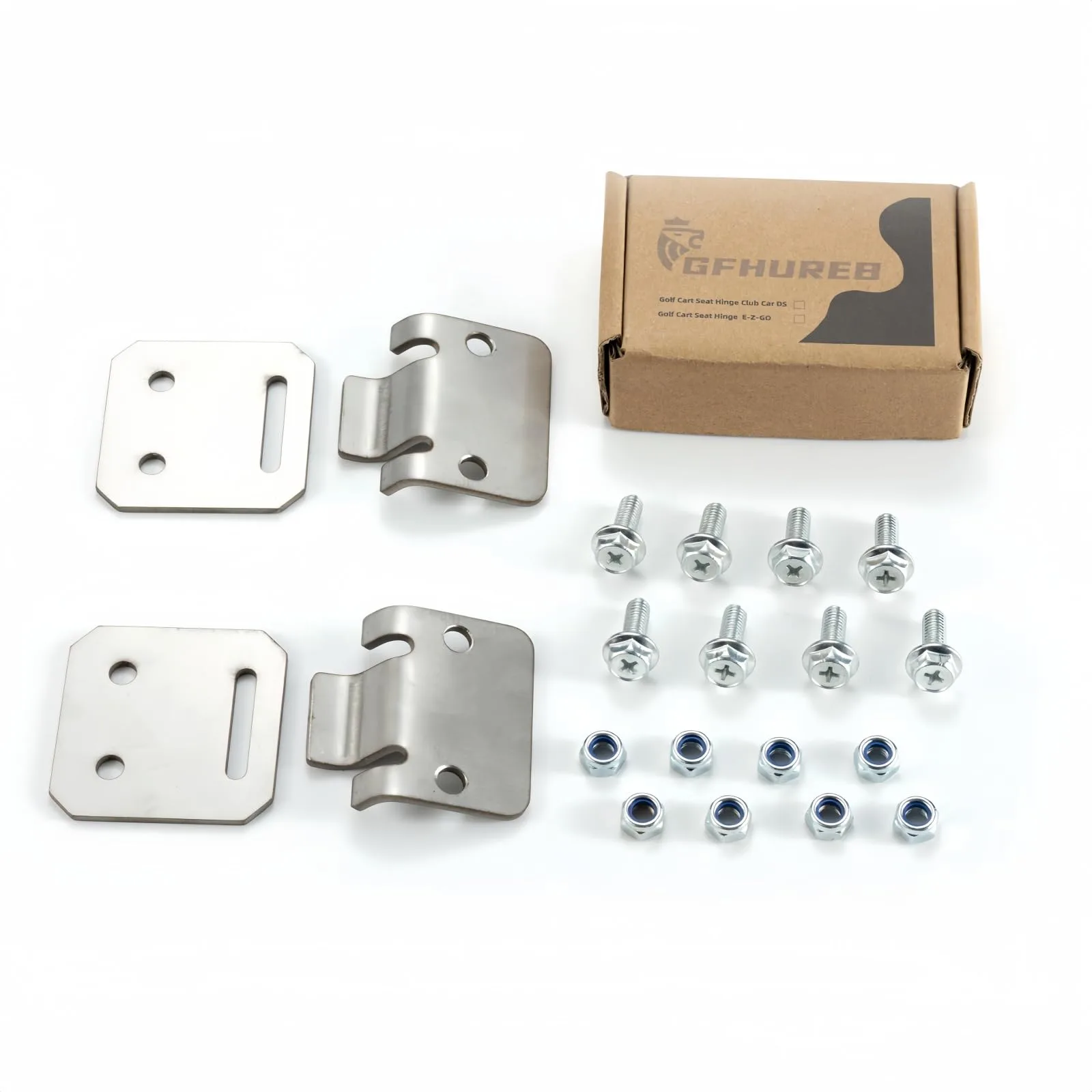 GFHUREB Seat Hinge Set for Club Car DS Golf Carts