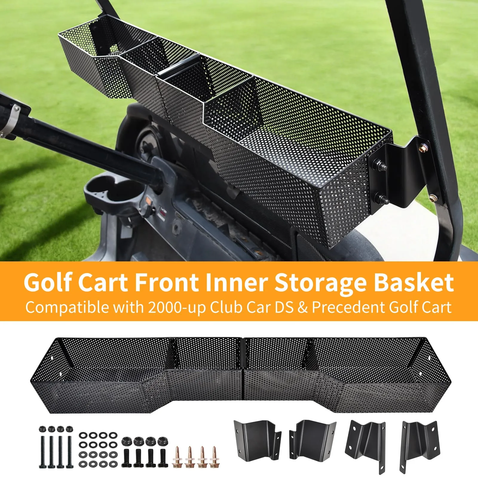 Shu-Ran Front Inner Storage Basket for Club Car DS & Precedent (2000+) image 3