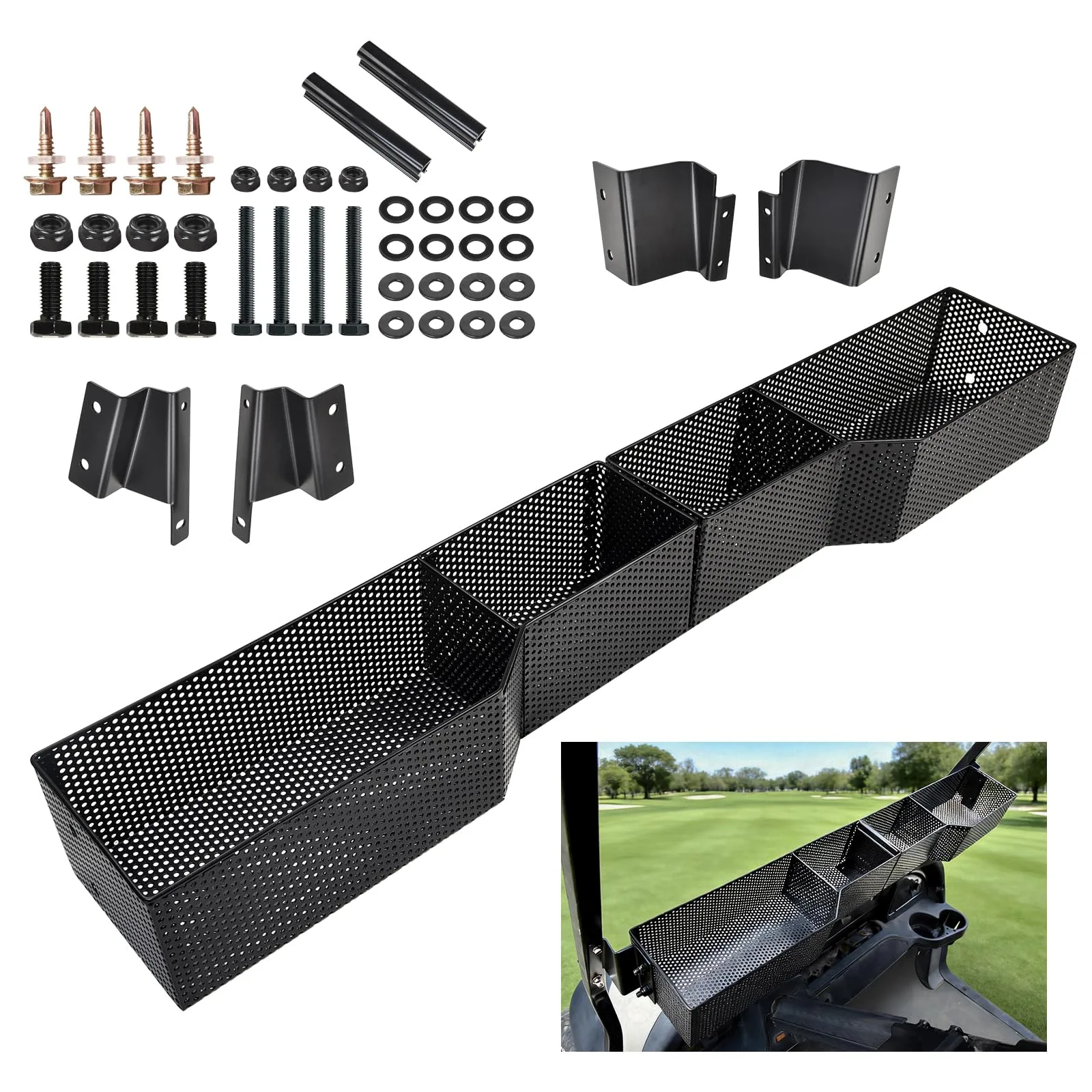 Shu-Ran Front Inner Storage Basket for Club Car DS & Precedent (2000+)