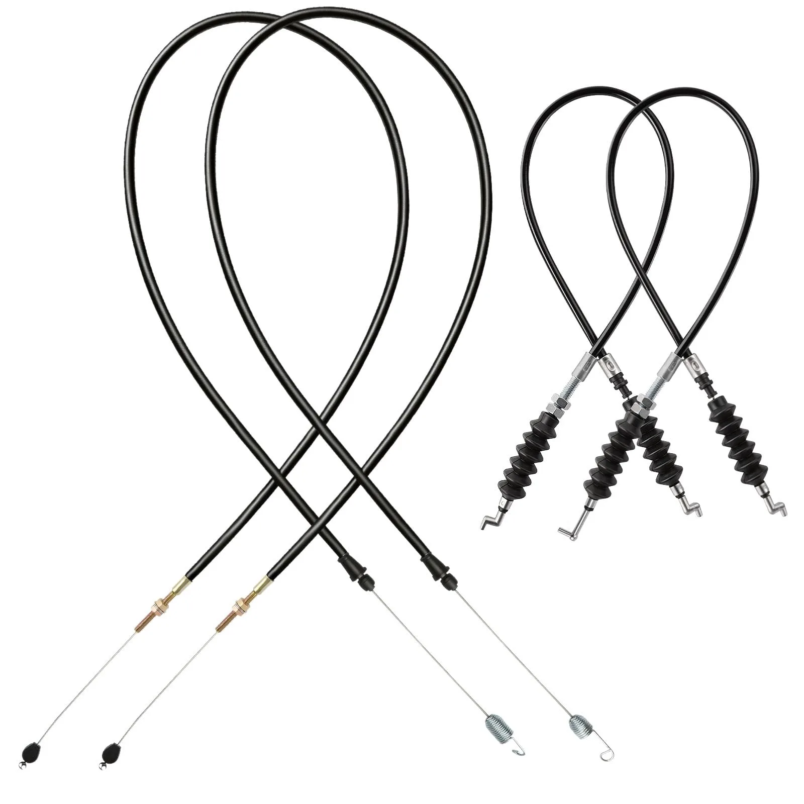 Golf Cart Governor and Accelerator Throttle Cable Kit Fits for Club Car Precedent, Tempo and Onward 2015-Up Gas Golf Carts, Replace 103982001 103982002 103978001 47601355001