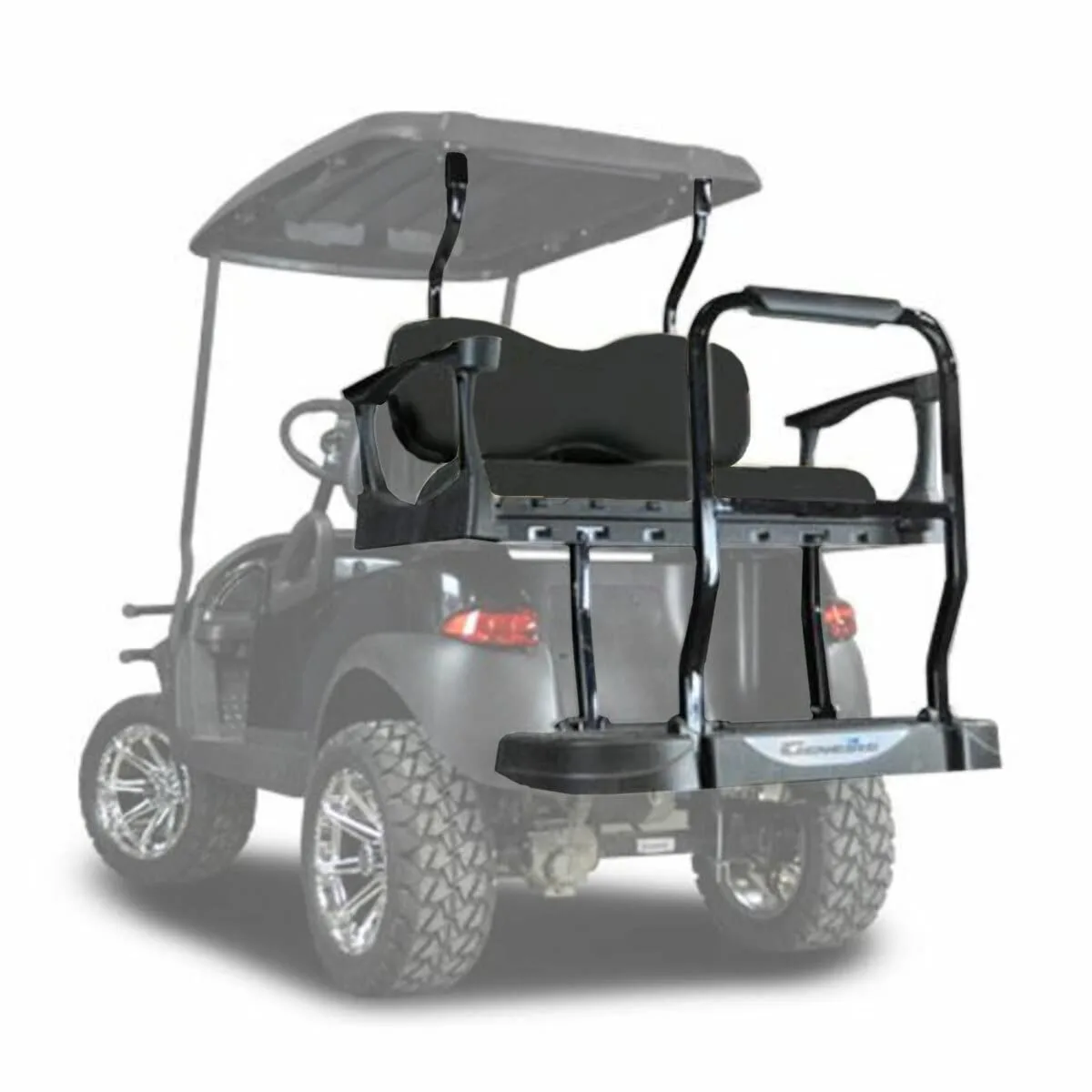 MADJAX Genesis 250 Steel Frame Rear Seat Kit for Select Club Car Golf Carts