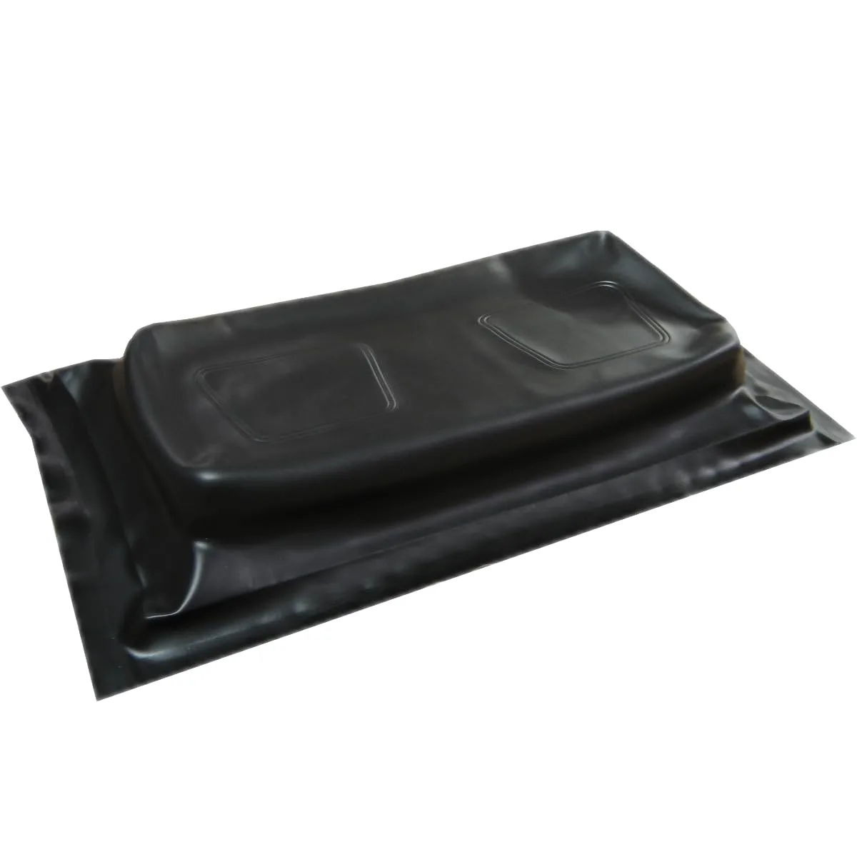Buggies Unlimited Golf Cart Vinyl Replacement Front Seat Bottom Cover-Black