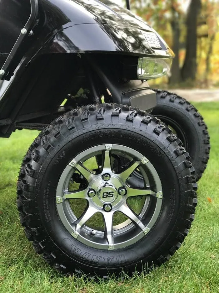 TREX BANSHEE 12-Inch Golf Cart Wheel & Tire Combo Set of 4 image 3