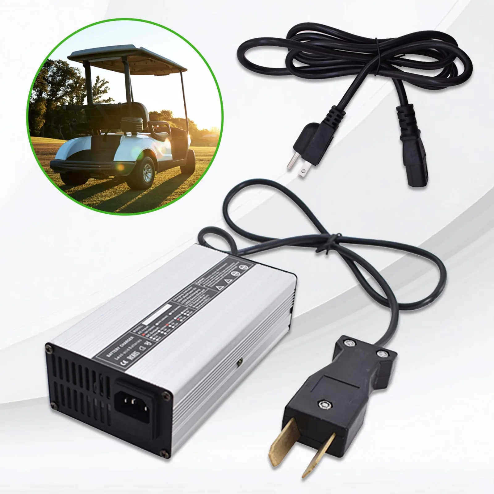 munirater 36V 5A Golf Cart Battery Charger image 4