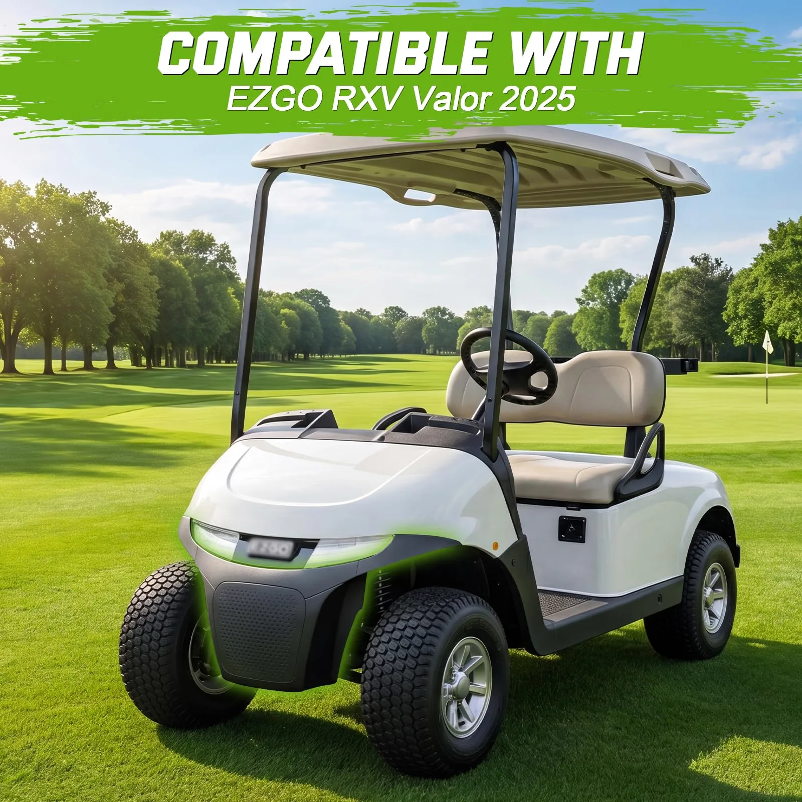 CYOOYC Front Bumper for 2025 E-Z-GO RXV Valor image 2