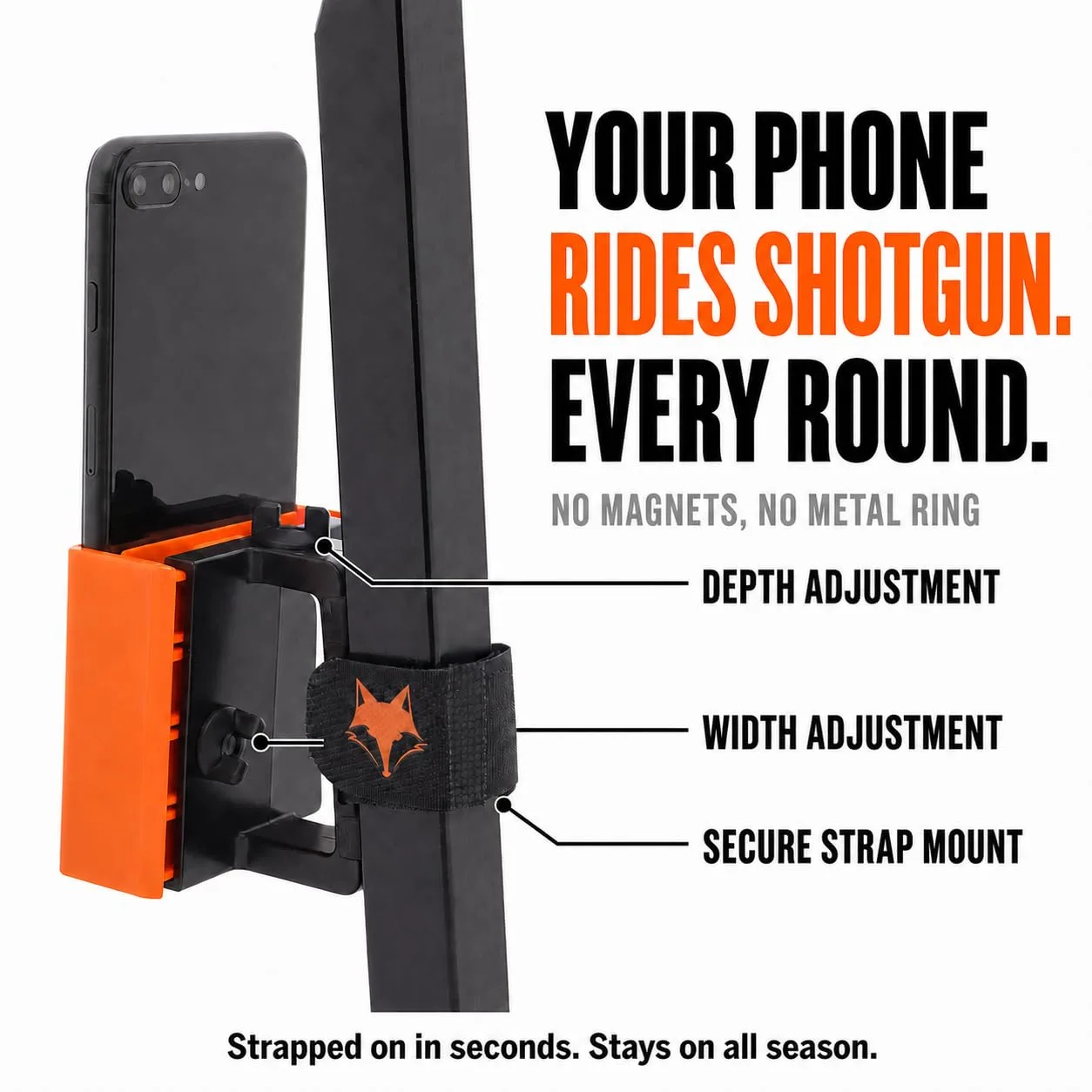 Desert Fox Golf Strap Phone Holder, DESERTFOX-PC200D-RB2 image 2