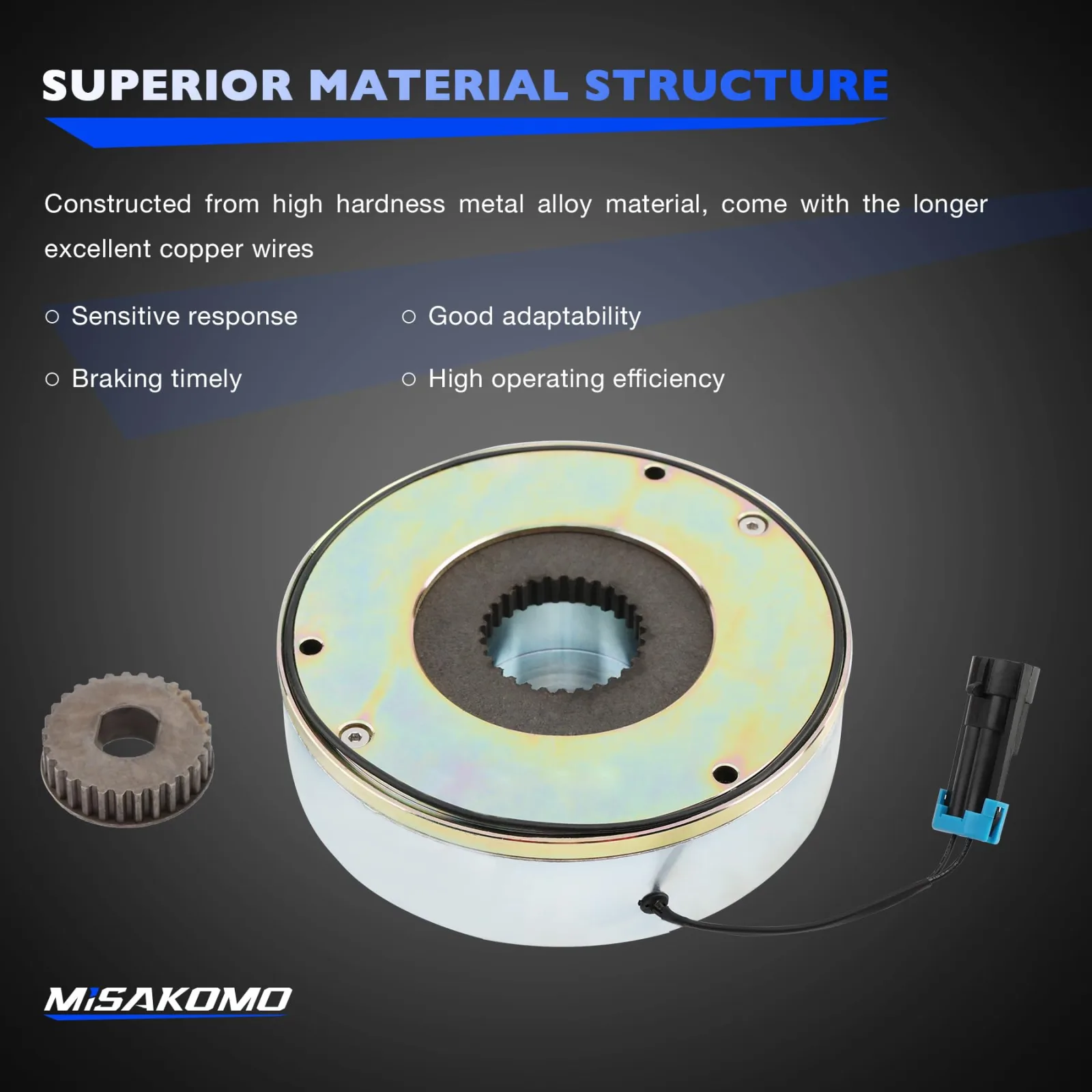 Misakomo Motor Brake for E-Z-GO RXV 48V, 2008-2019 image 3