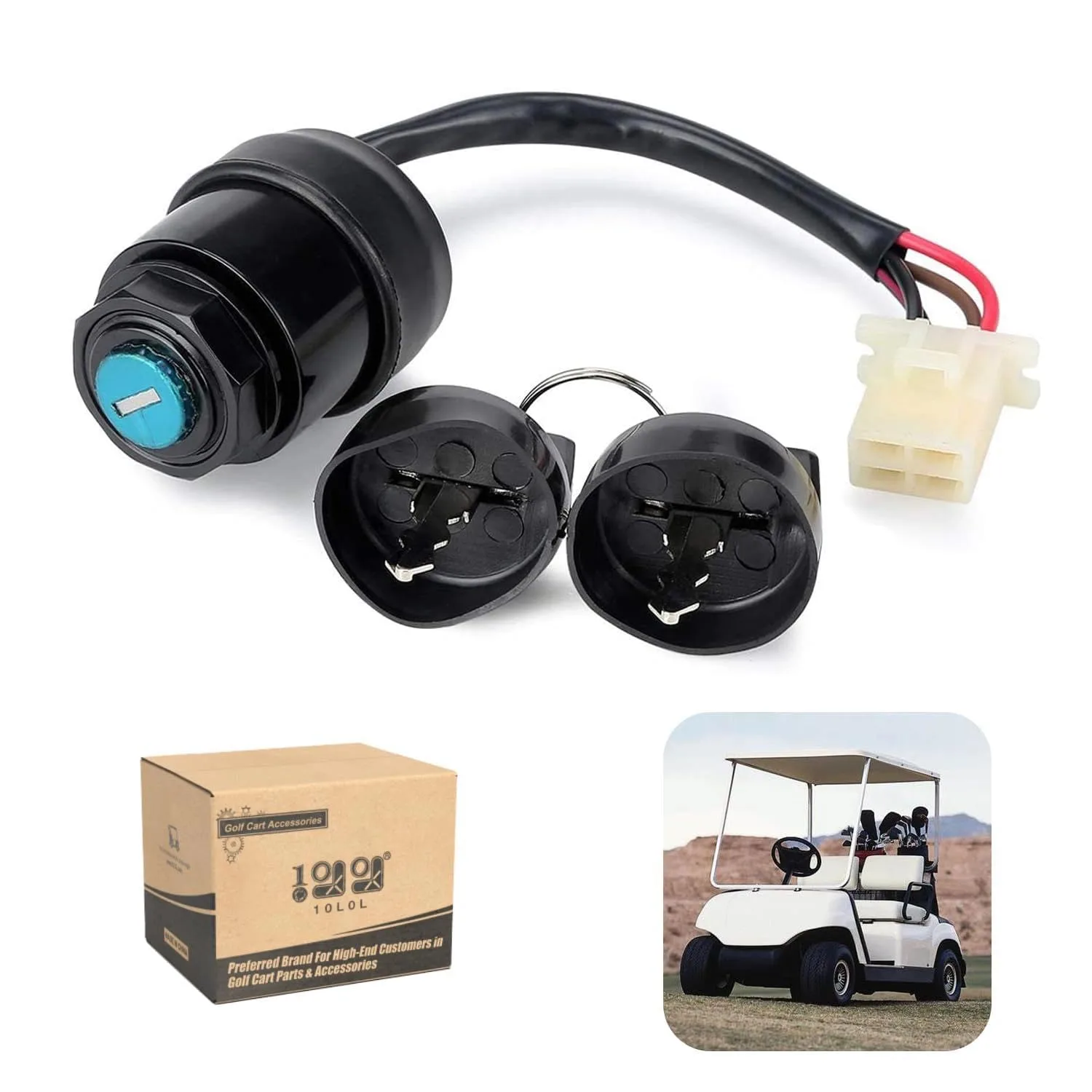 10L0L Ignition Key Switch for Yamaha G14
