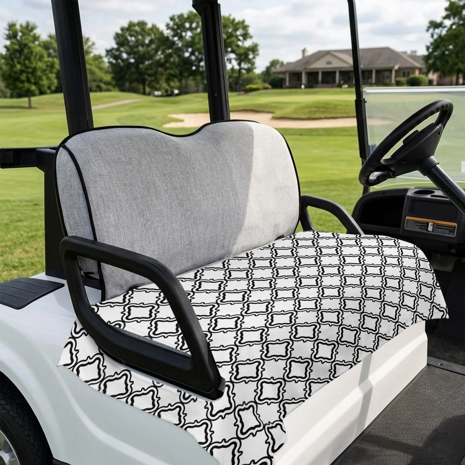 DecorLovee Golf Cart Seat Cover for 2-Seater Carts image 4