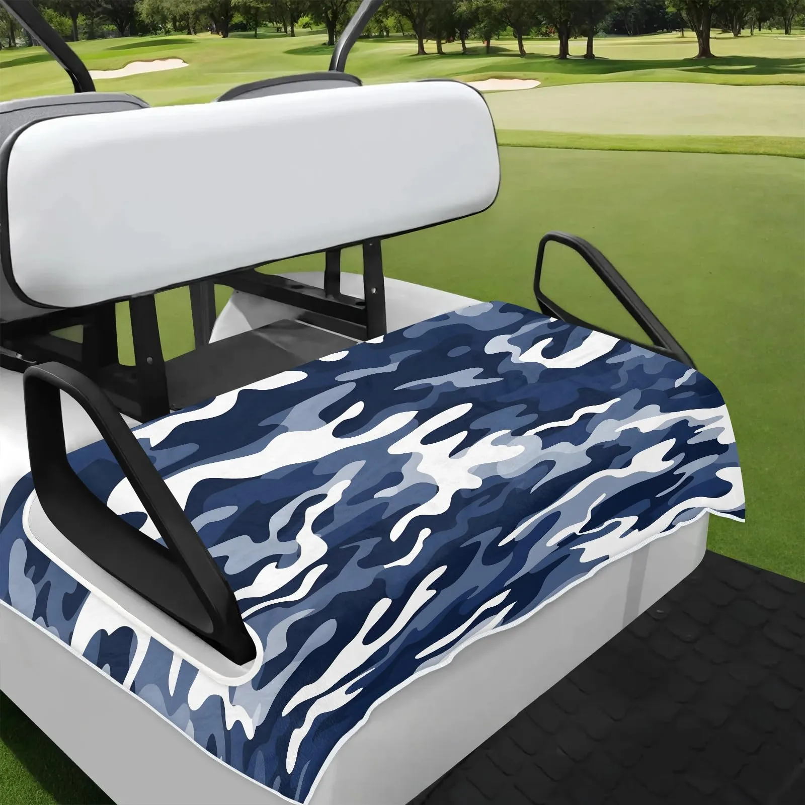 Tiveruda Golf Cart Seat Cover for Double Seats