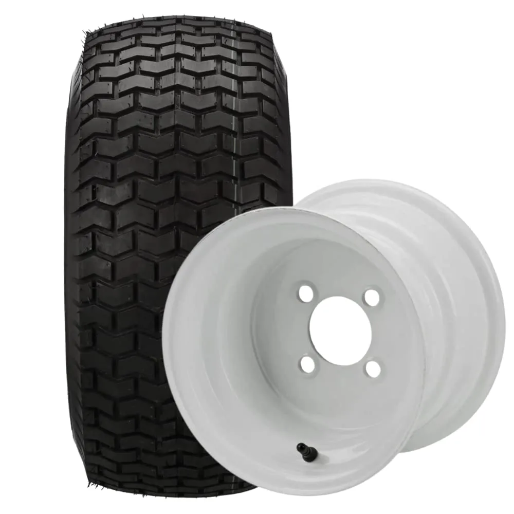 REVENGE 10-Inch Golf Cart Wheels and 20x10R10 Tires