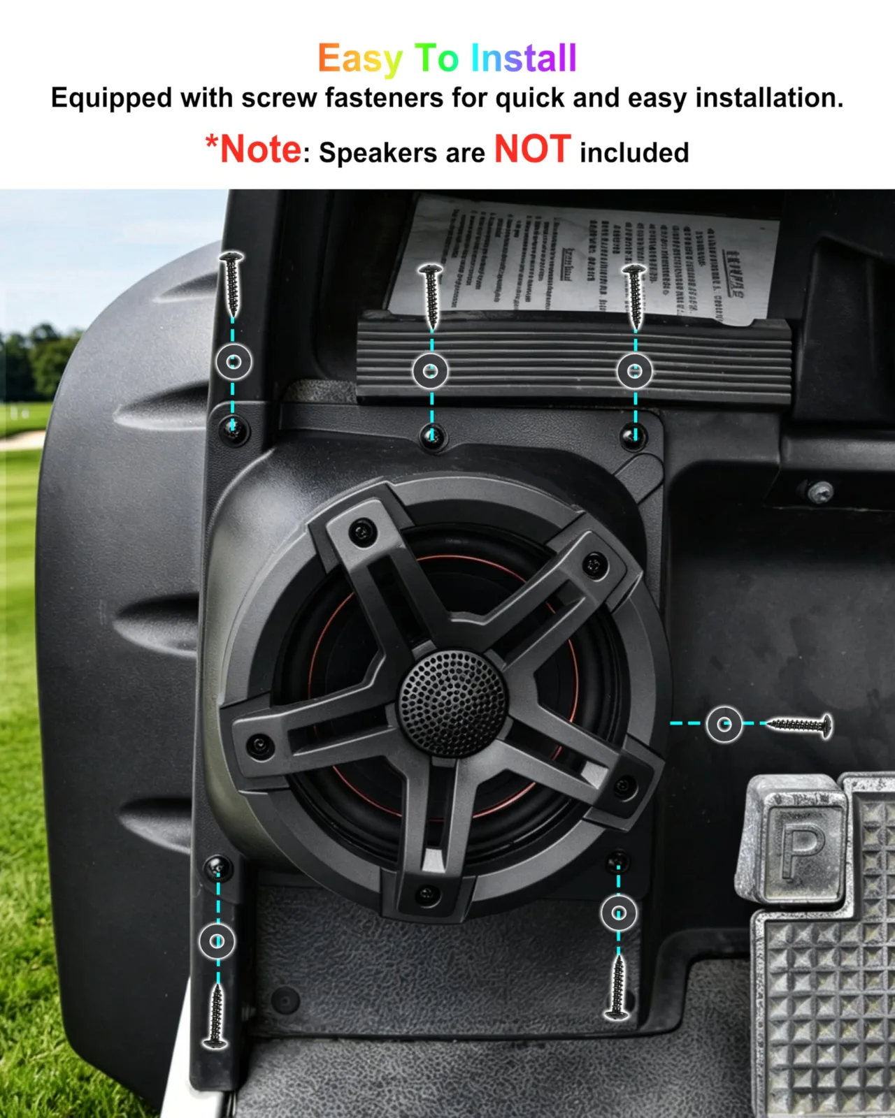 LDETXY 6.5-Inch Speaker Pods for Yamaha G14-G22 image 4