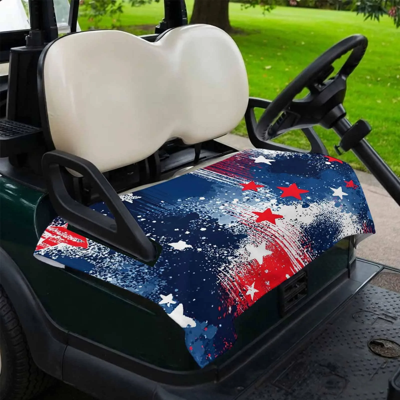 Trosturdspn Golf Cart Seat Towel Cover, 51 x 31 in