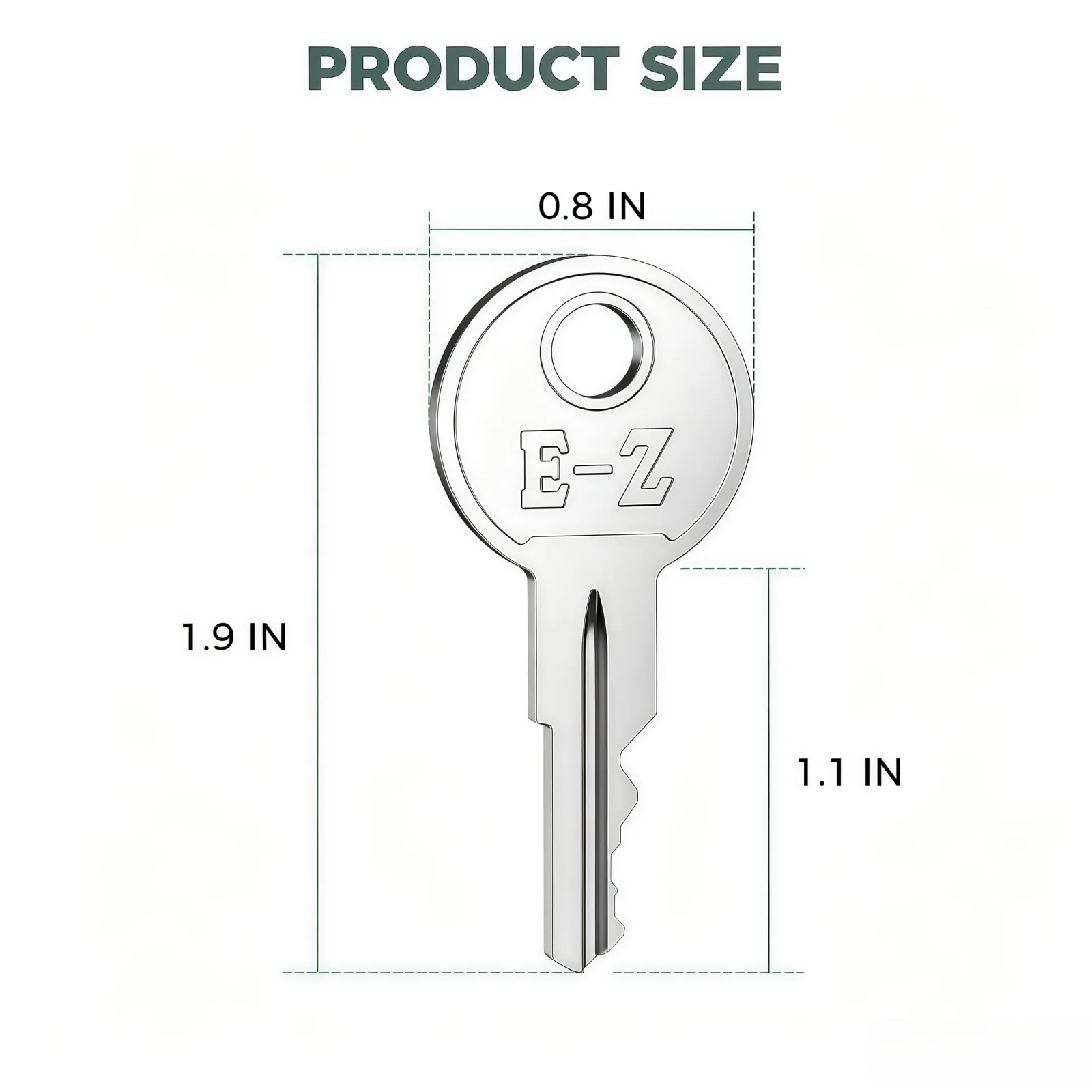 Esiwila 15-Pack E-Z-GO Golf Cart Ignition Keys image 3