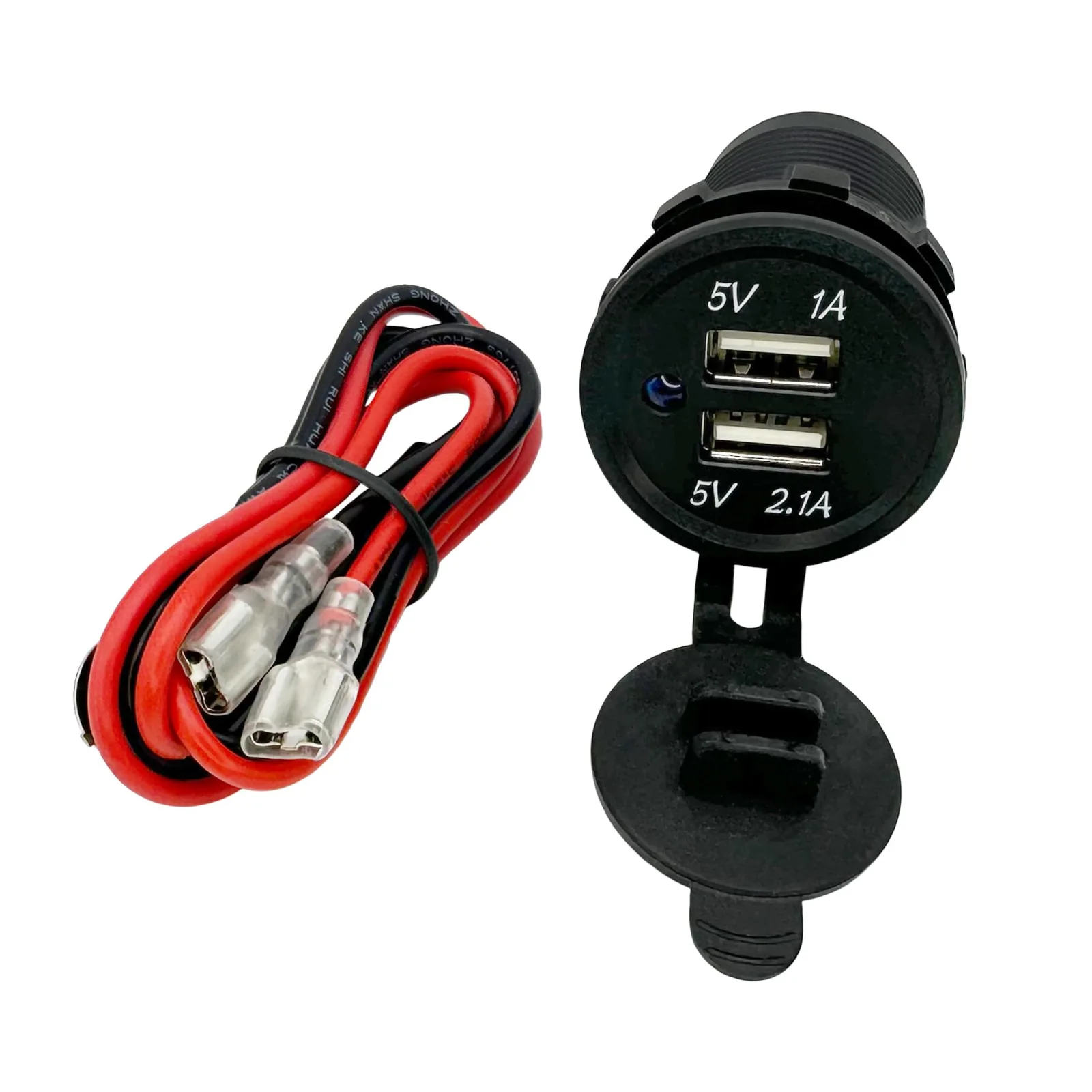Dual USB Golf Cart Charger Outlet | Automotive Authority