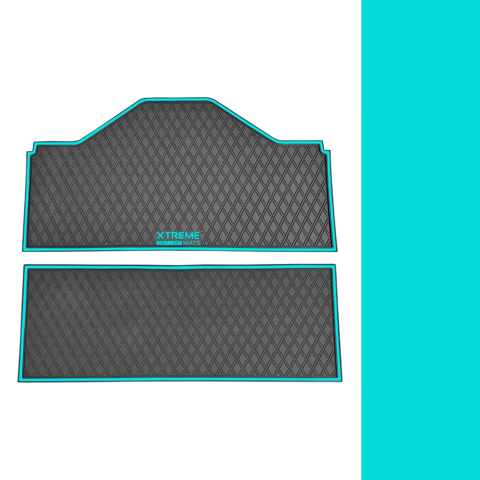 Xtreme Golf Cart Mats EVOL-D5 Floor Mats for Evolution D5 (Sky Blue) image 4