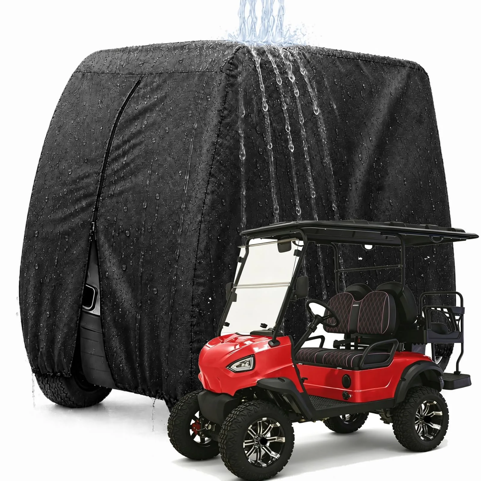 Massimo MEV2X 4-Passenger 2024 Golf Cart Cover