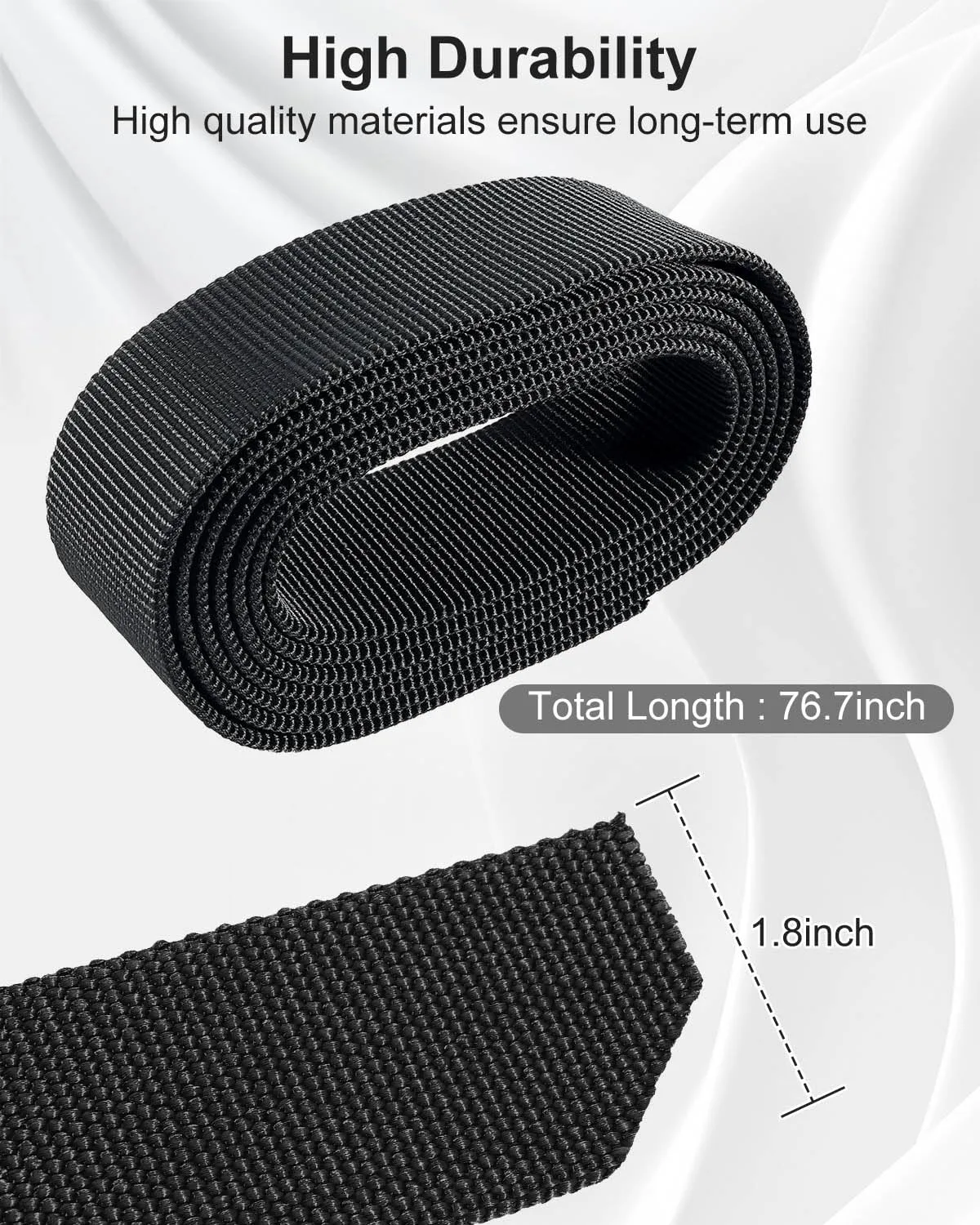 YGZICK Golf Cart Bag Rack Retainer Strap for E-Z-GO image 2