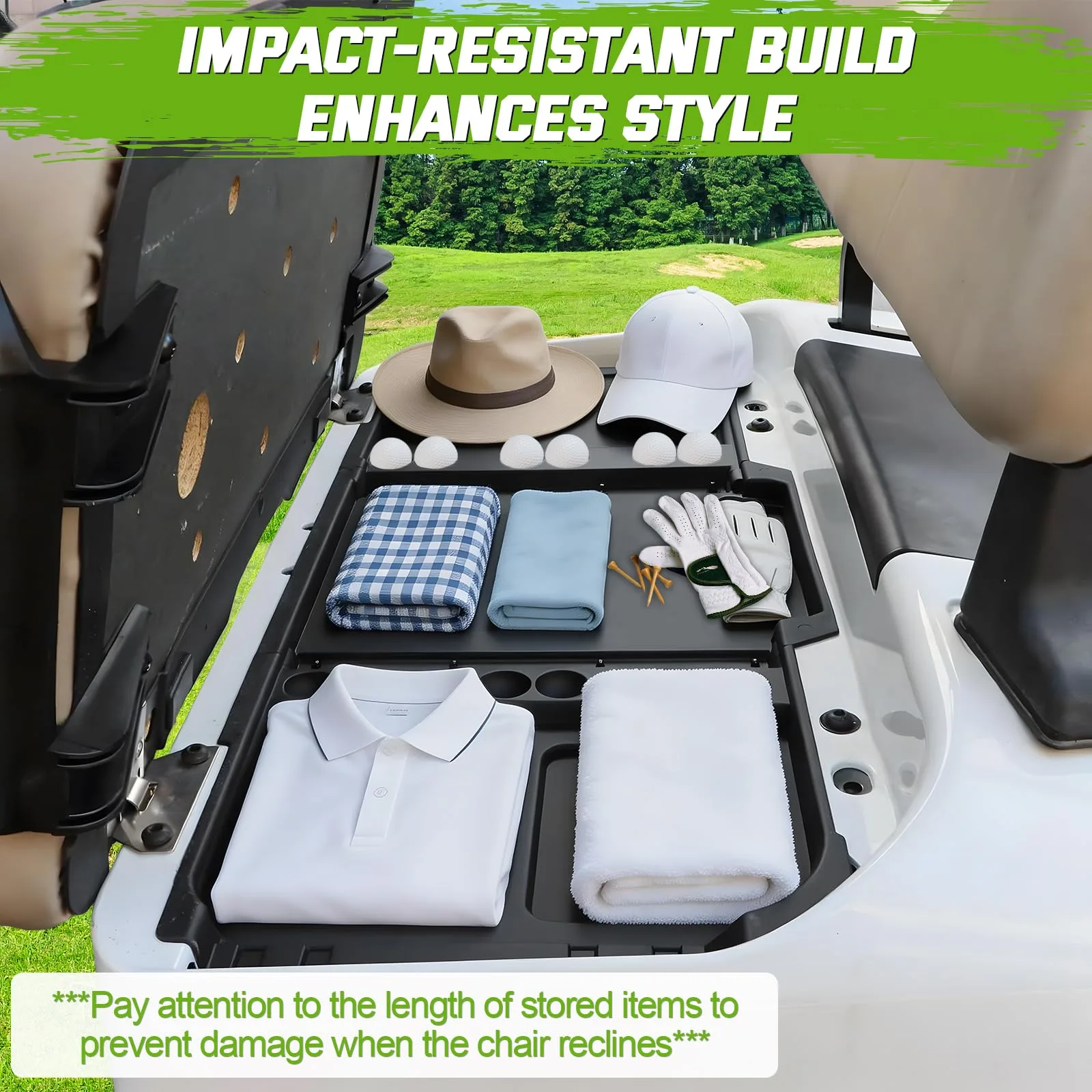 CYOOYC Under-Seat Storage Tray for E-Z-GO RXV Valor 2025 (RXV-USDS) image 3