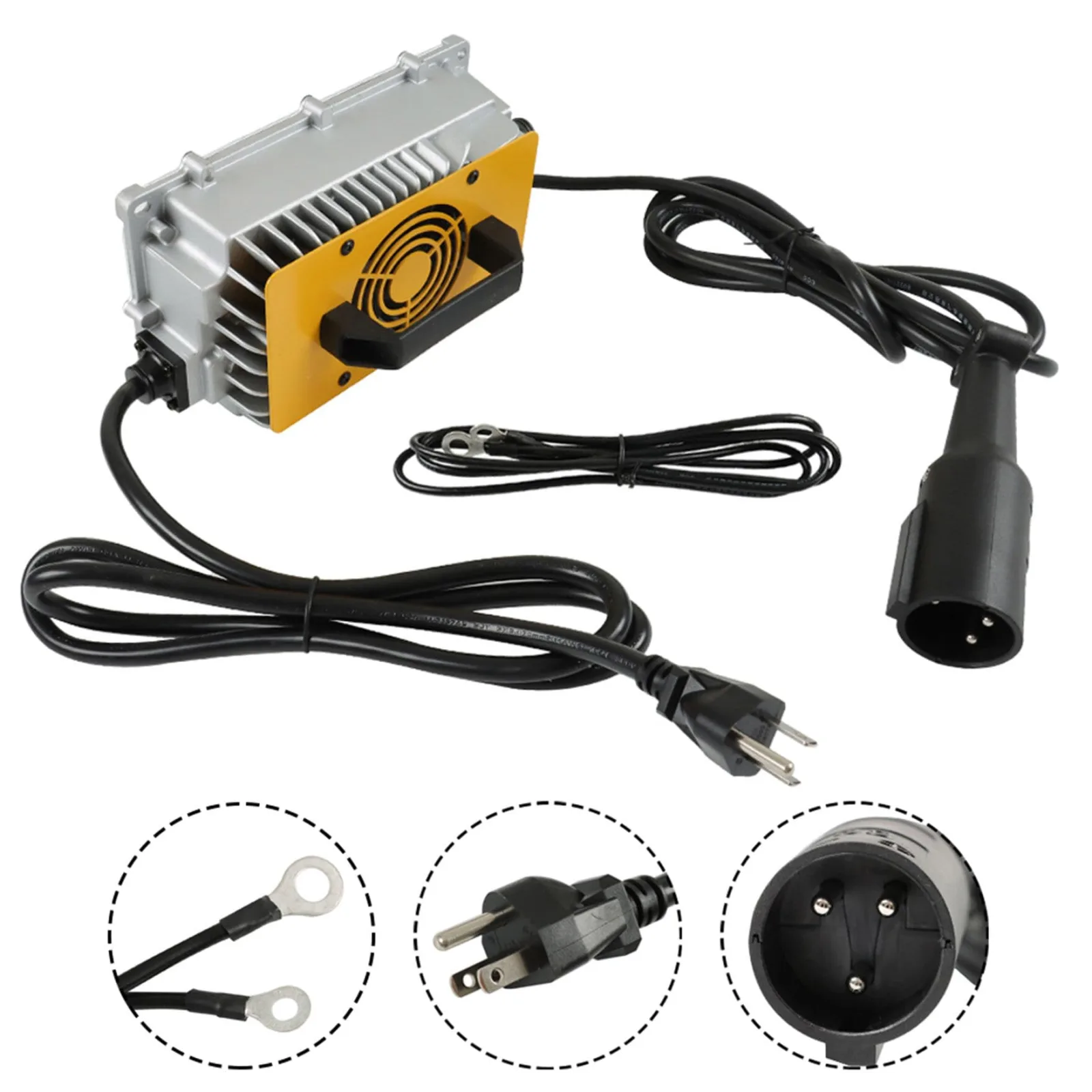 waltyotur 58.4V 18A Charger for Club Car DS Precedent image 4