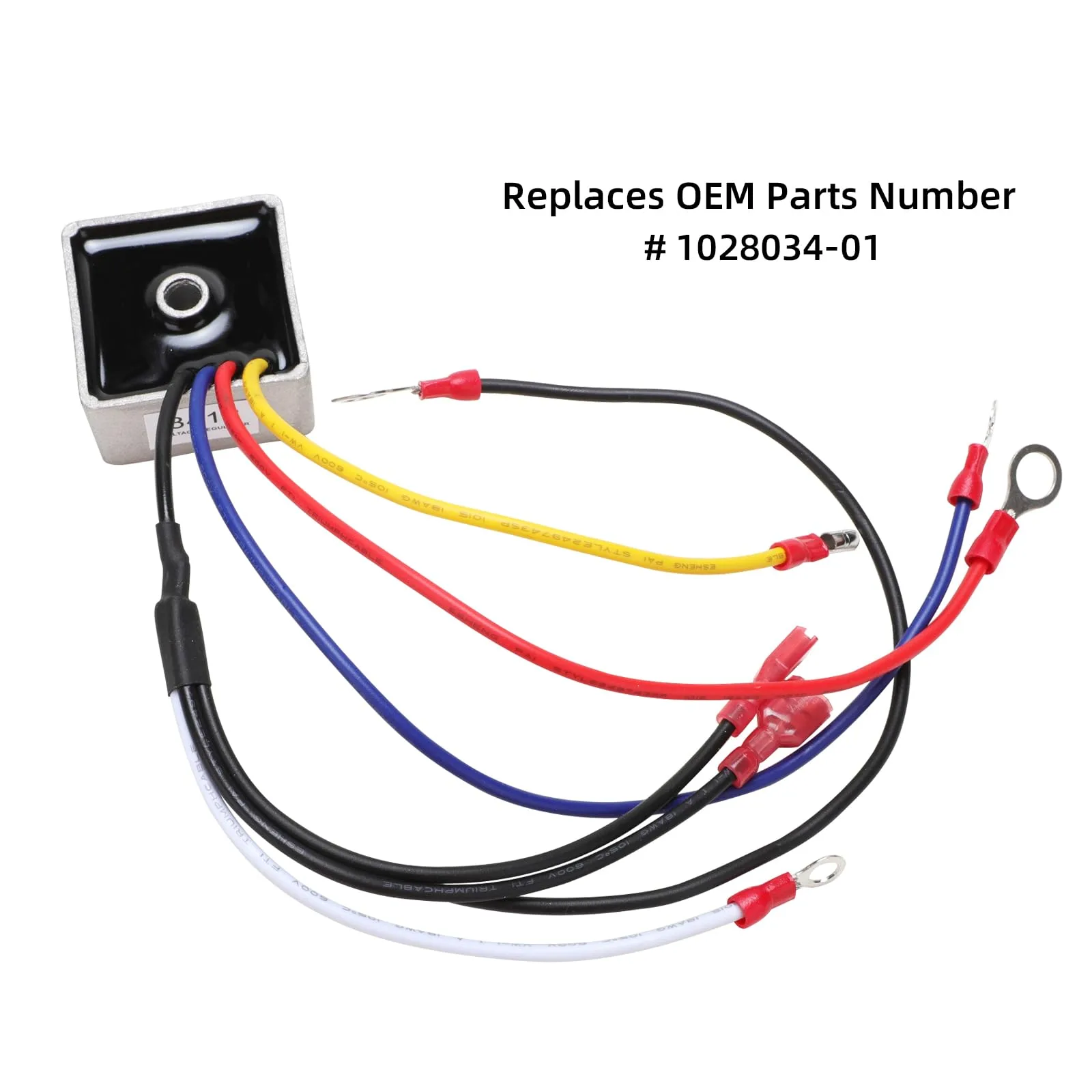 Roykaw Voltage Regulator Rectifier for Club Car Transporter image 2