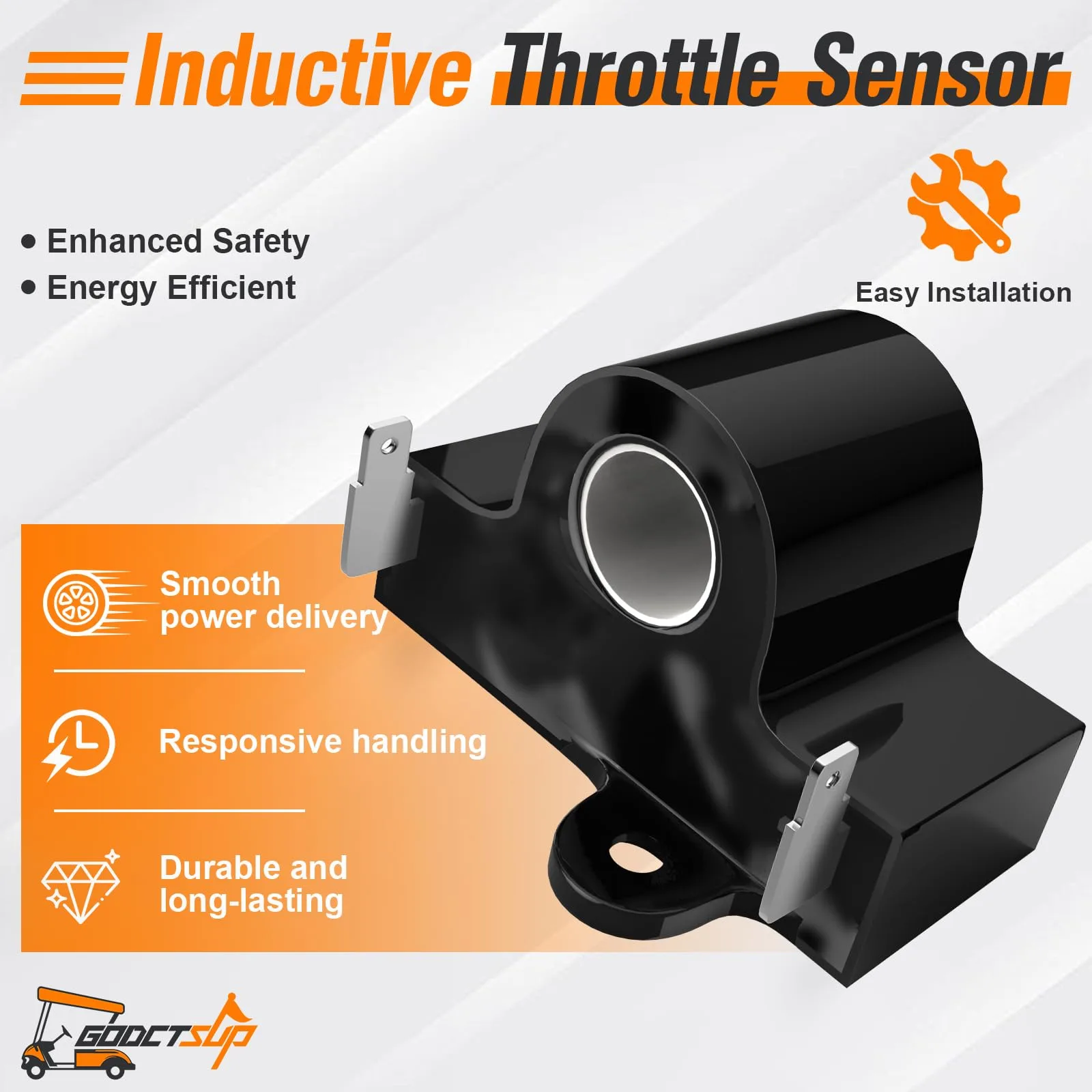 GODCTSUP E-Z-GO TXT Throttle Sensor 25854-G01 image 2