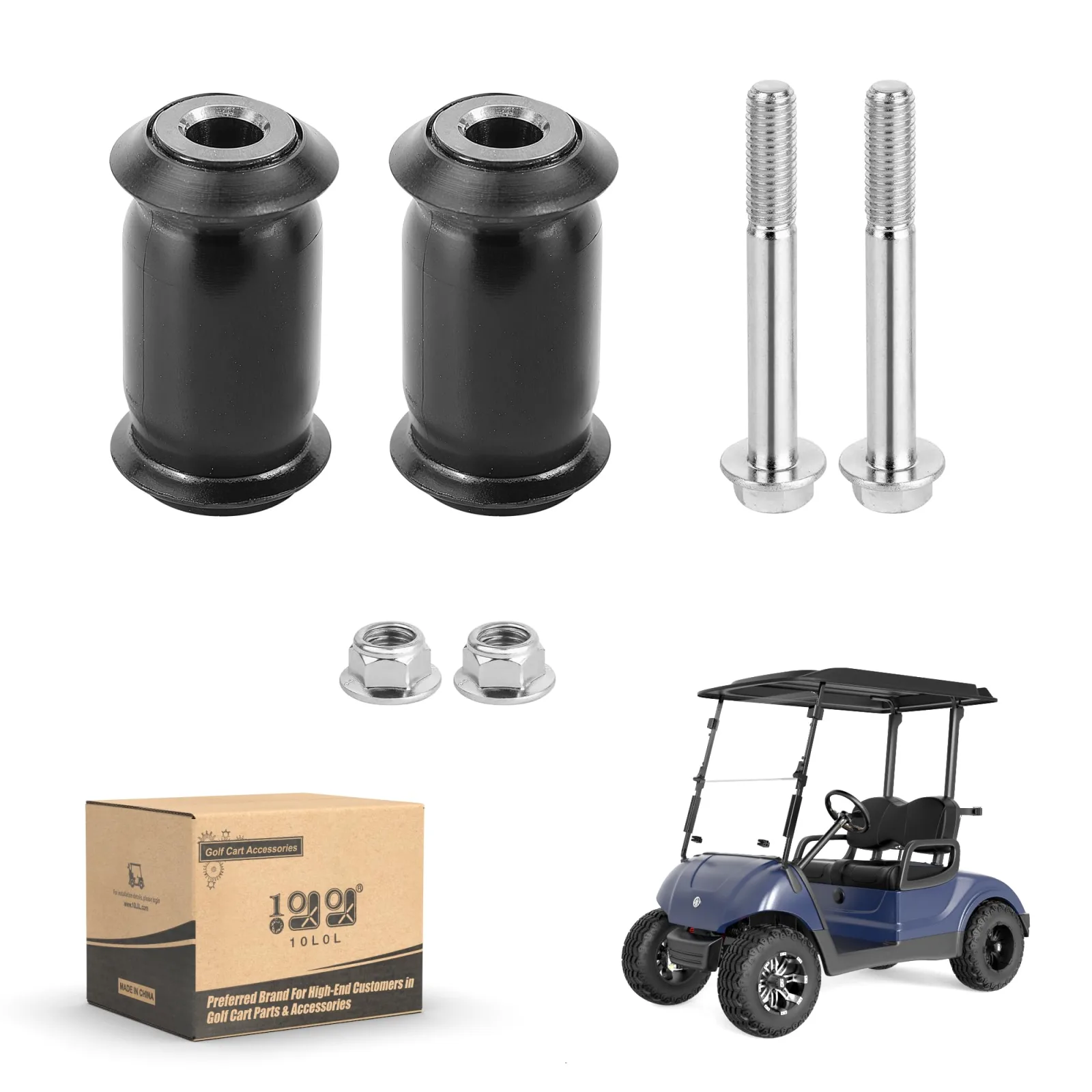 10L0L Front Lower Control Arm Bushings for Yamaha G2-G21