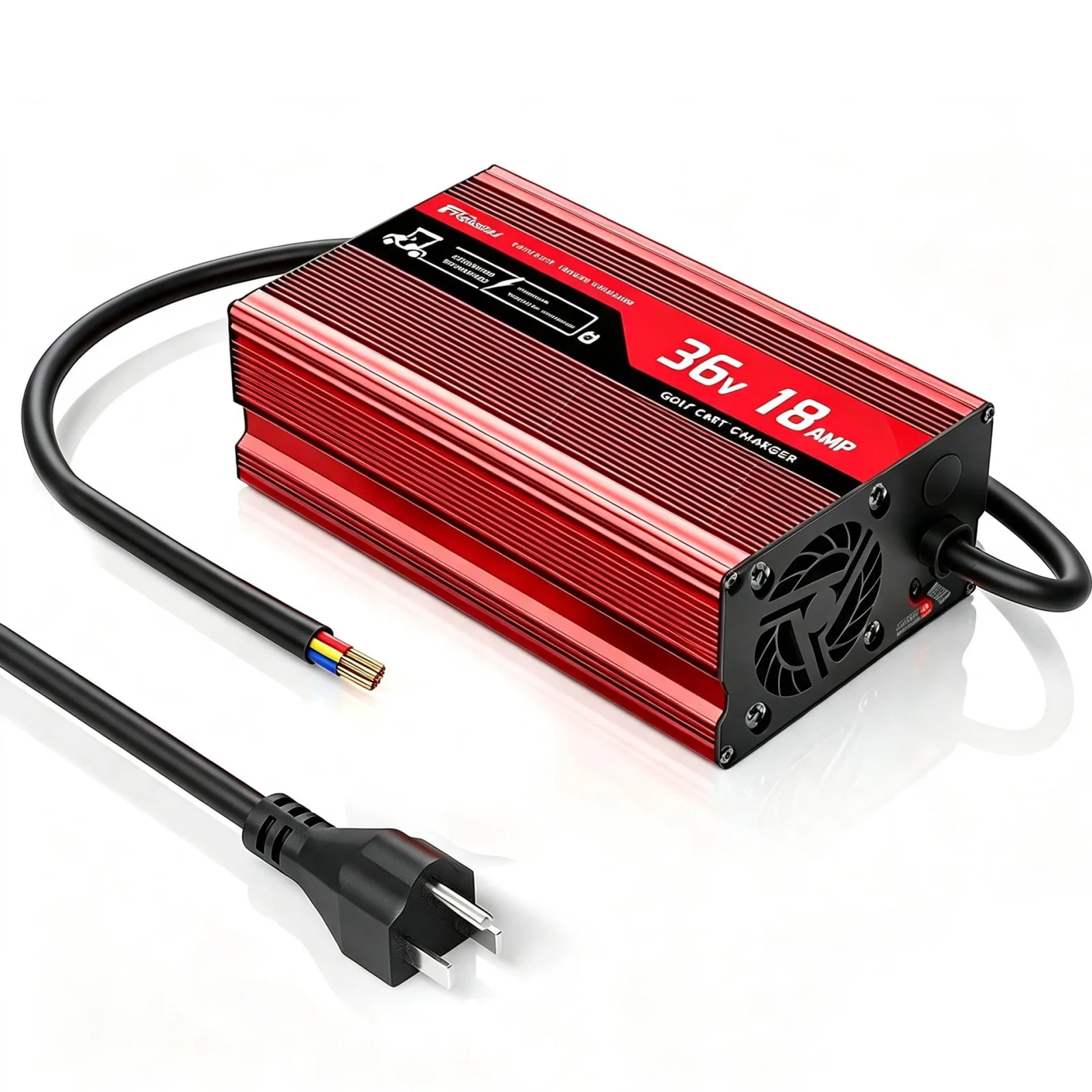 TSONDEKU 36V 18A Golf Cart Battery Charger TD-900R3615