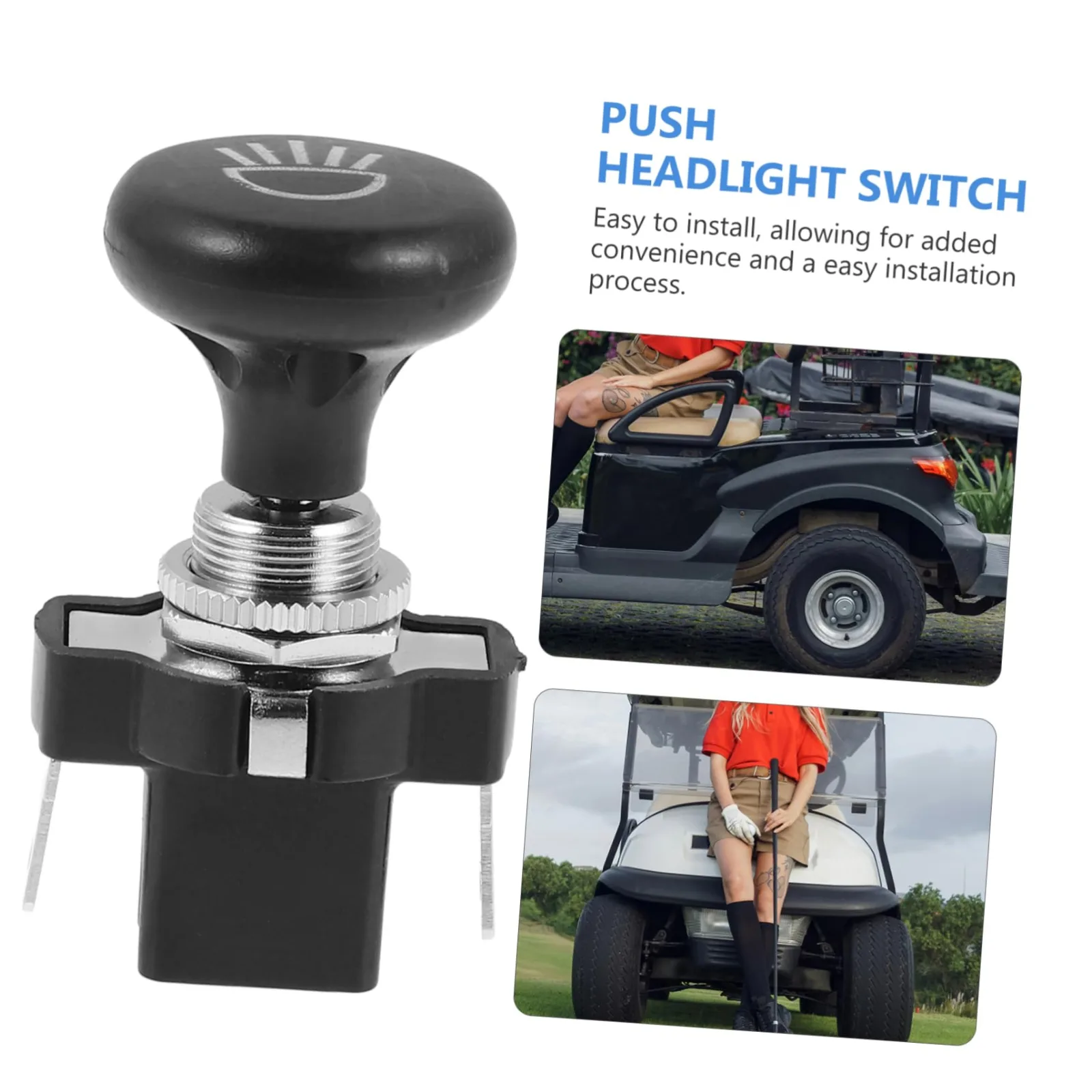 TOPPERFUN Headlight Push-Pull Switch FS2259N12VRMWK image 2