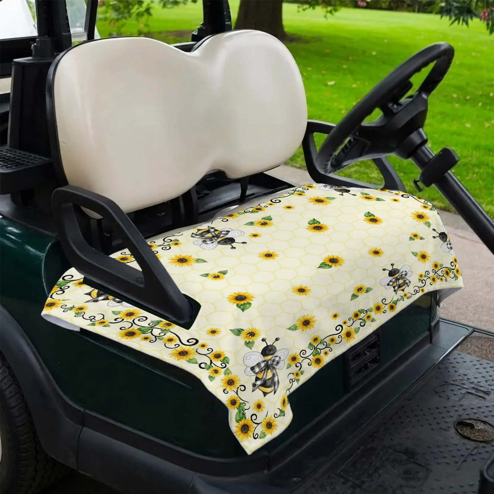 DecorLovee Golf Cart Seat Cover Towel, 51 x 31 in image 2