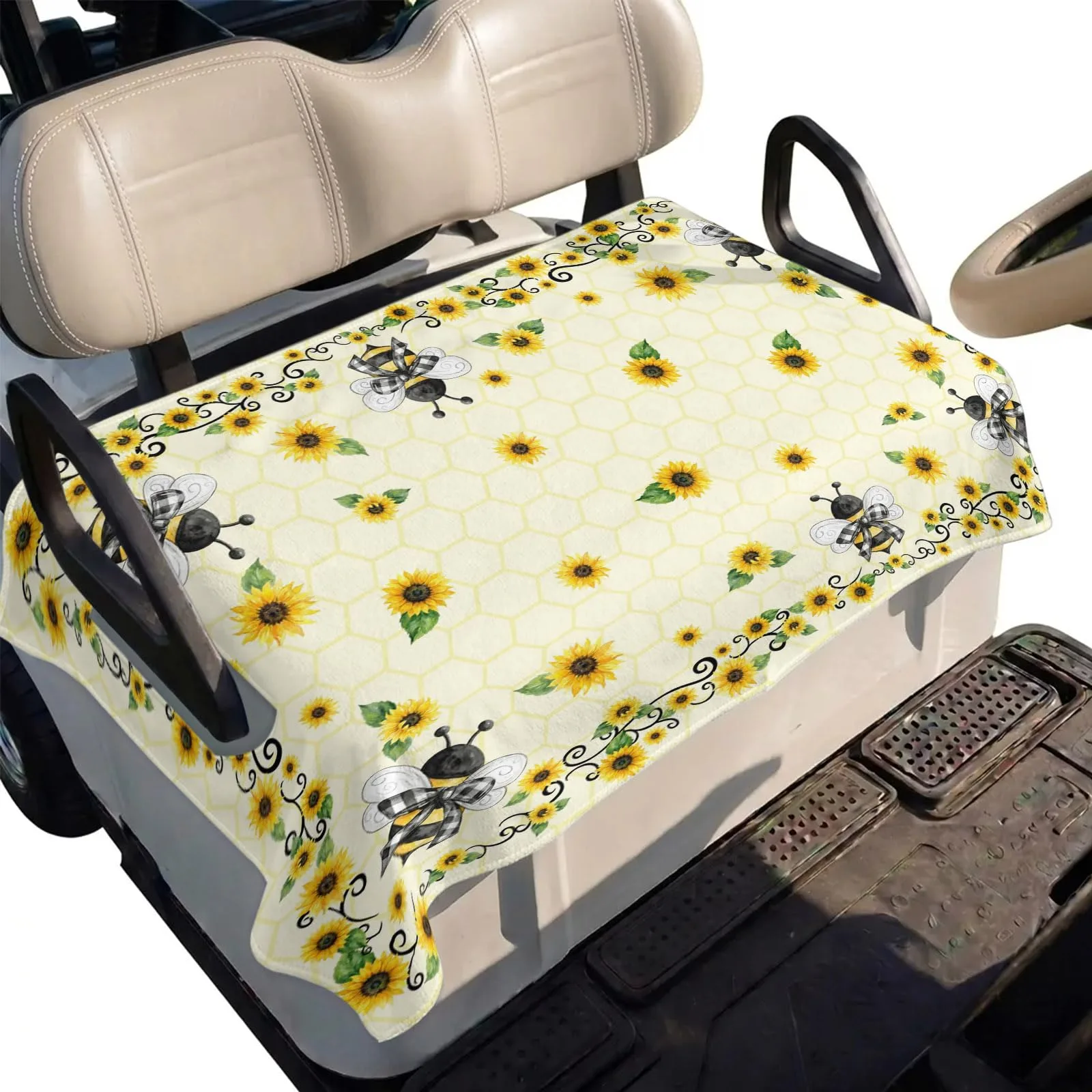 DecorLovee Golf Cart Seat Cover Towel, 51 x 31 in