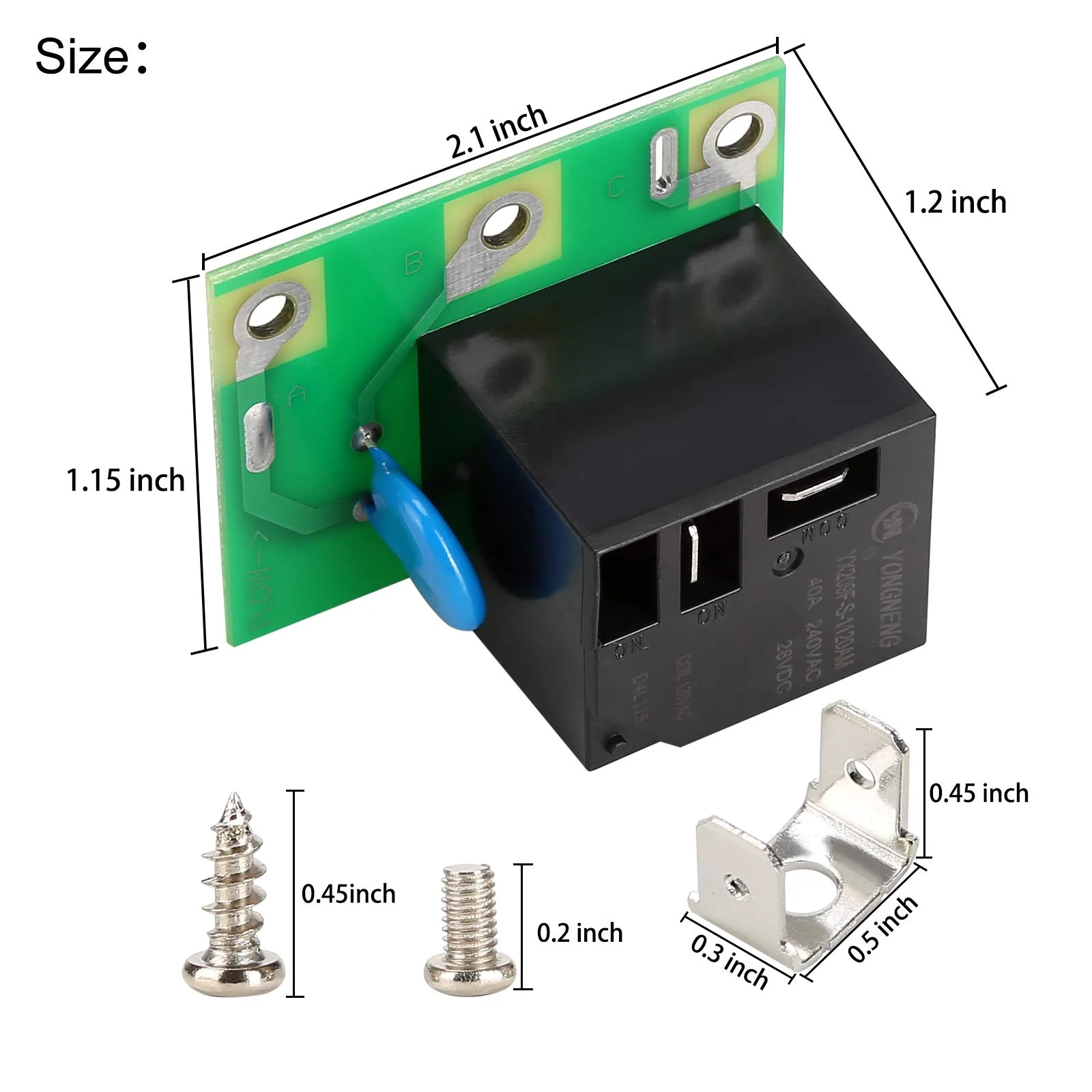 10L0L E-Z-GO Powerwise II Charger Relay Board image 4