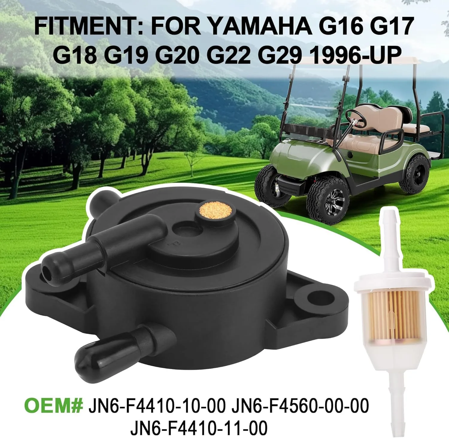 10L0L Fuel Pump Kit for Yamaha G16-G20, G22 and G29 image 3