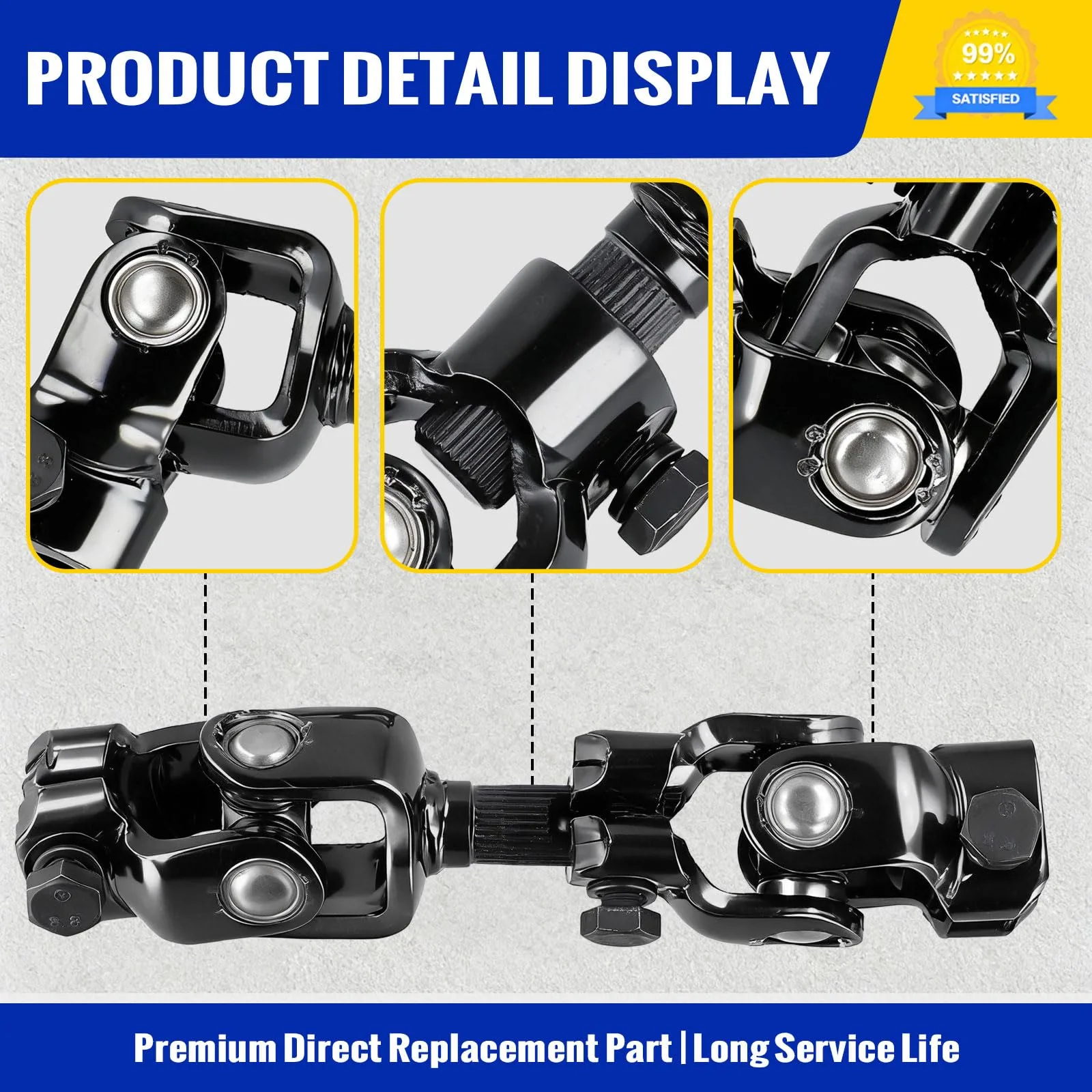 Roykaw Steering Shaft Joint for Club Car Carryall image 3